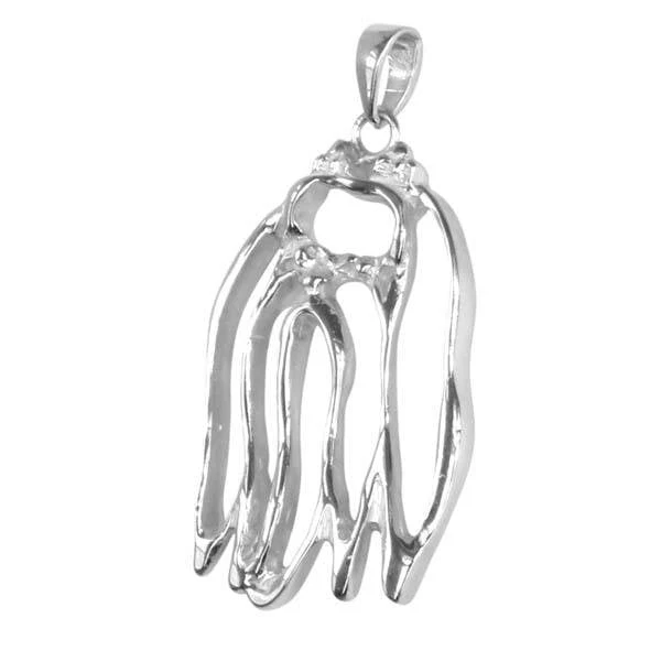 Maltese Sterling Silver Cut Out Pendants - Image 3