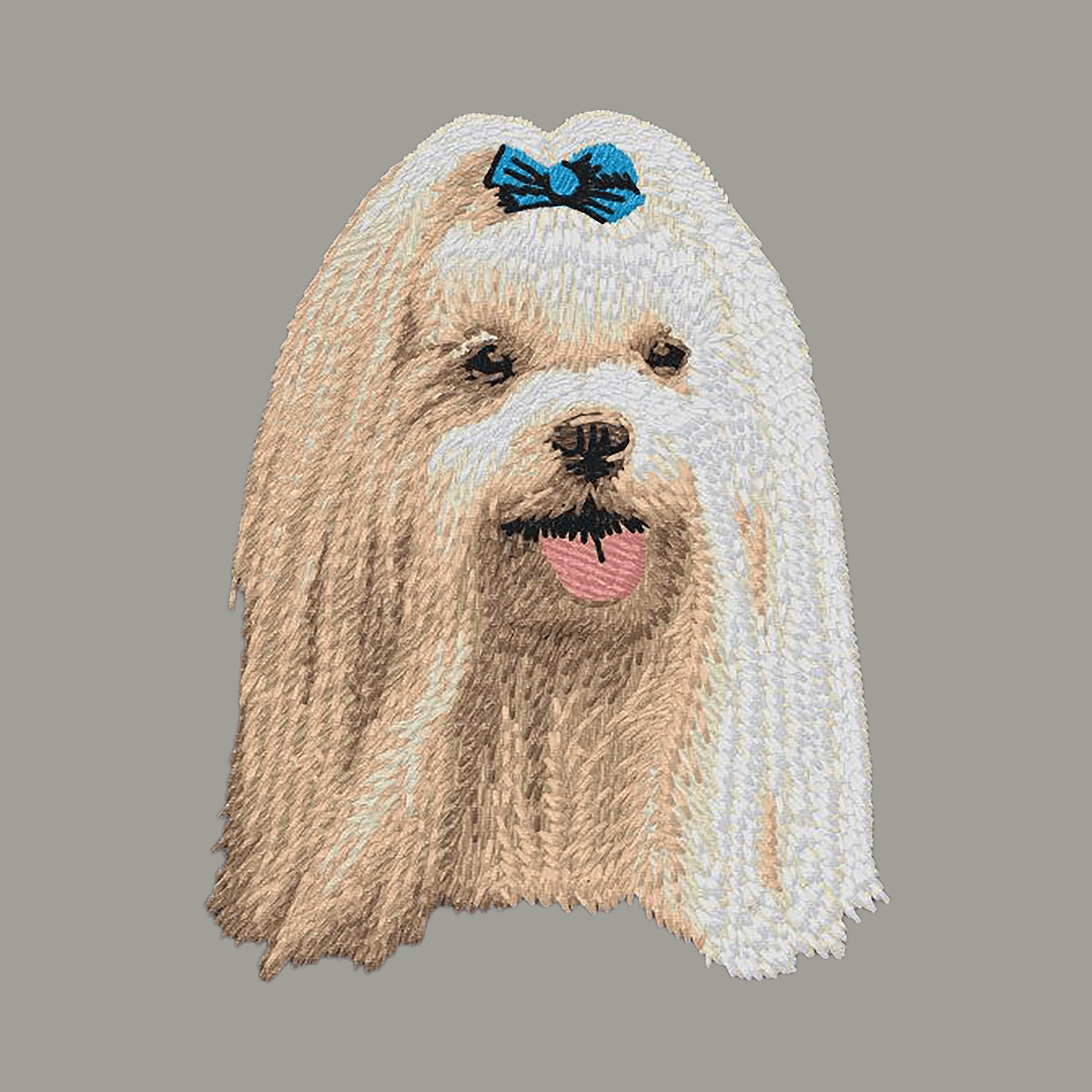 Maltese Embroidered Sweatshirt Hoodie - Image 6
