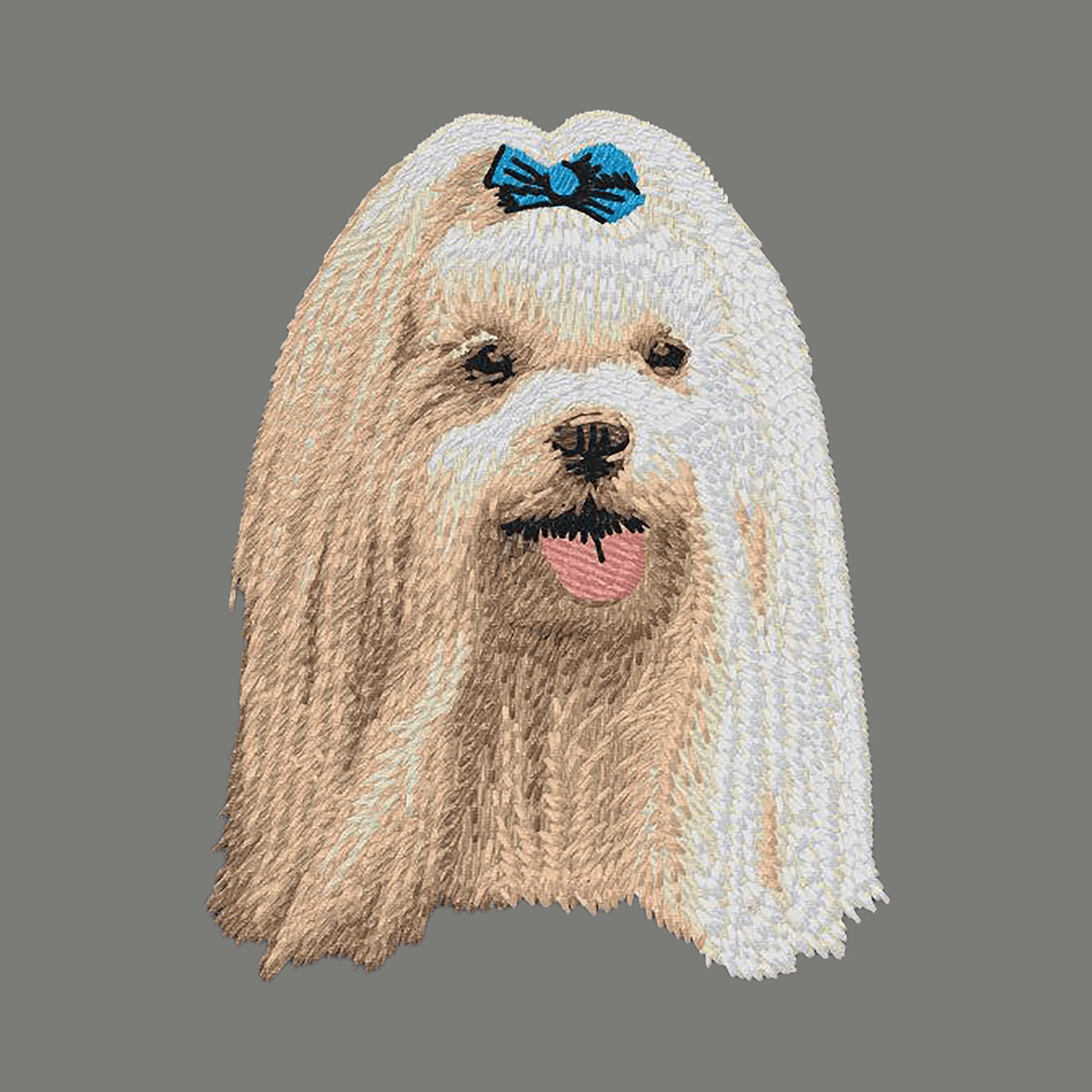 Maltese Embroidered Wearable Blanket - Image 5