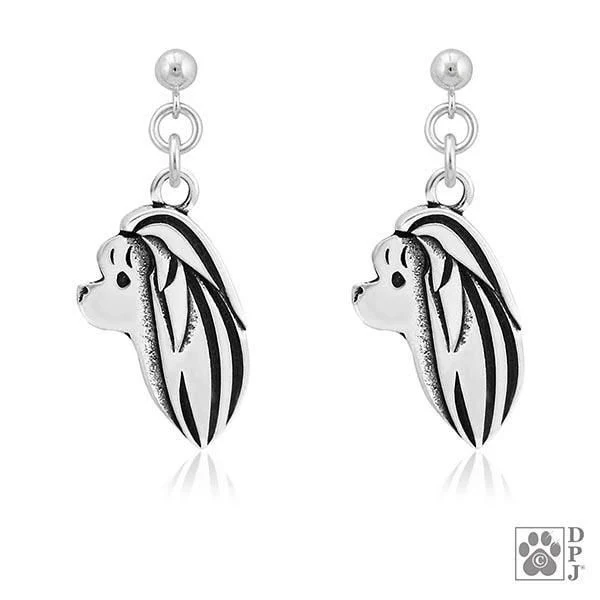 Maltese, Head, Earring - Image 2