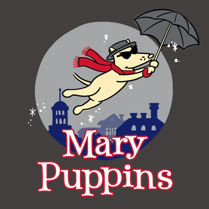 Mary Puppins - Ladies Plus V-Neck Tee - Image 2