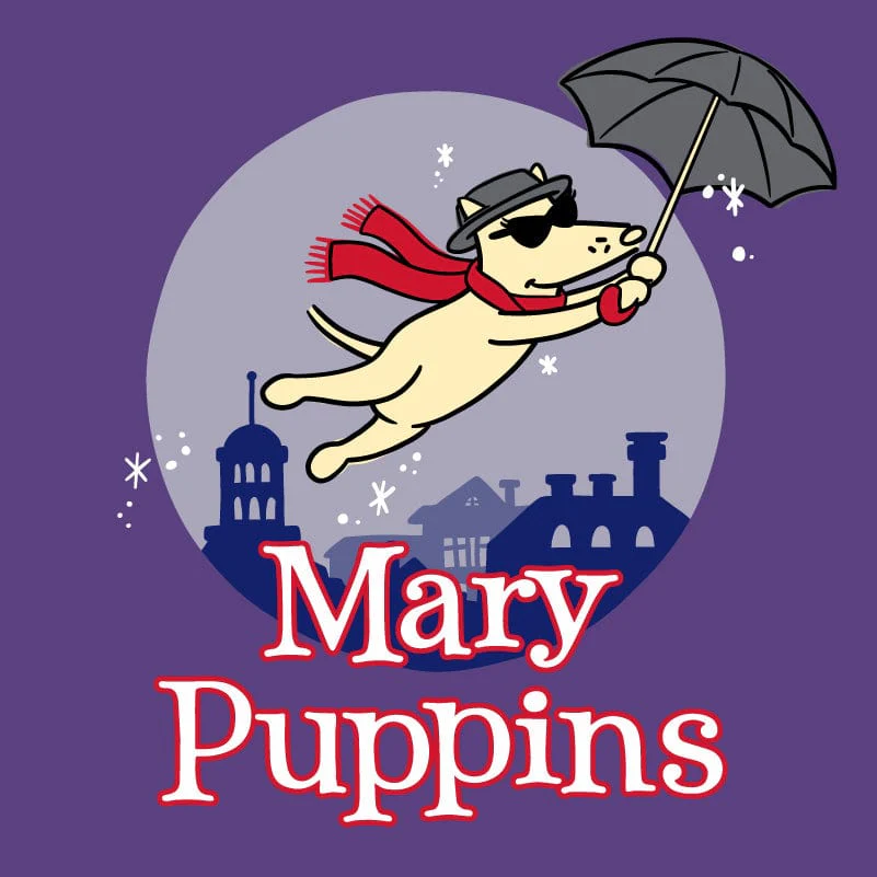 Mary Puppins - Ladies T-Shirt V-Neck - Image 2