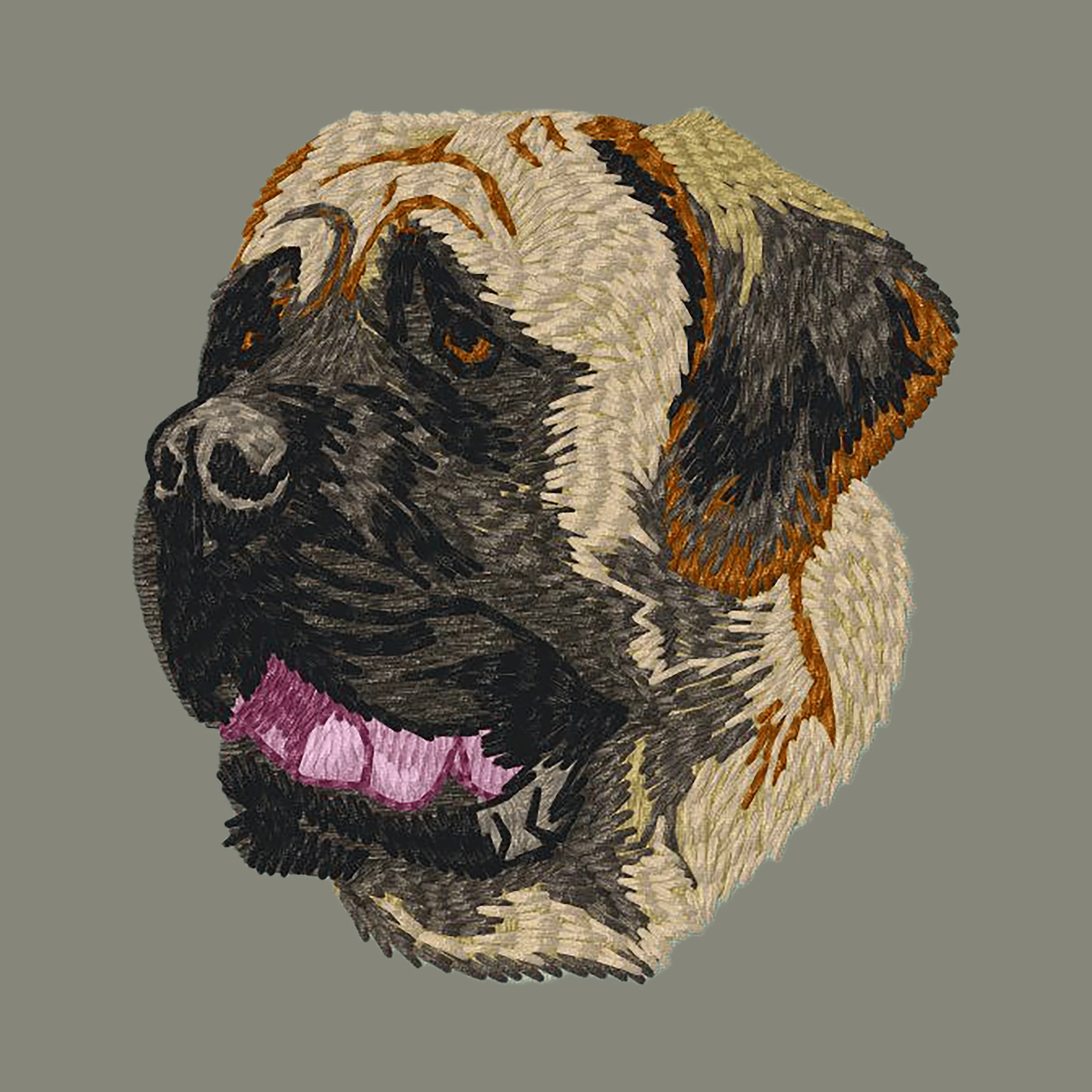 Mastiff Embroidered Baseball Cap - Image 4