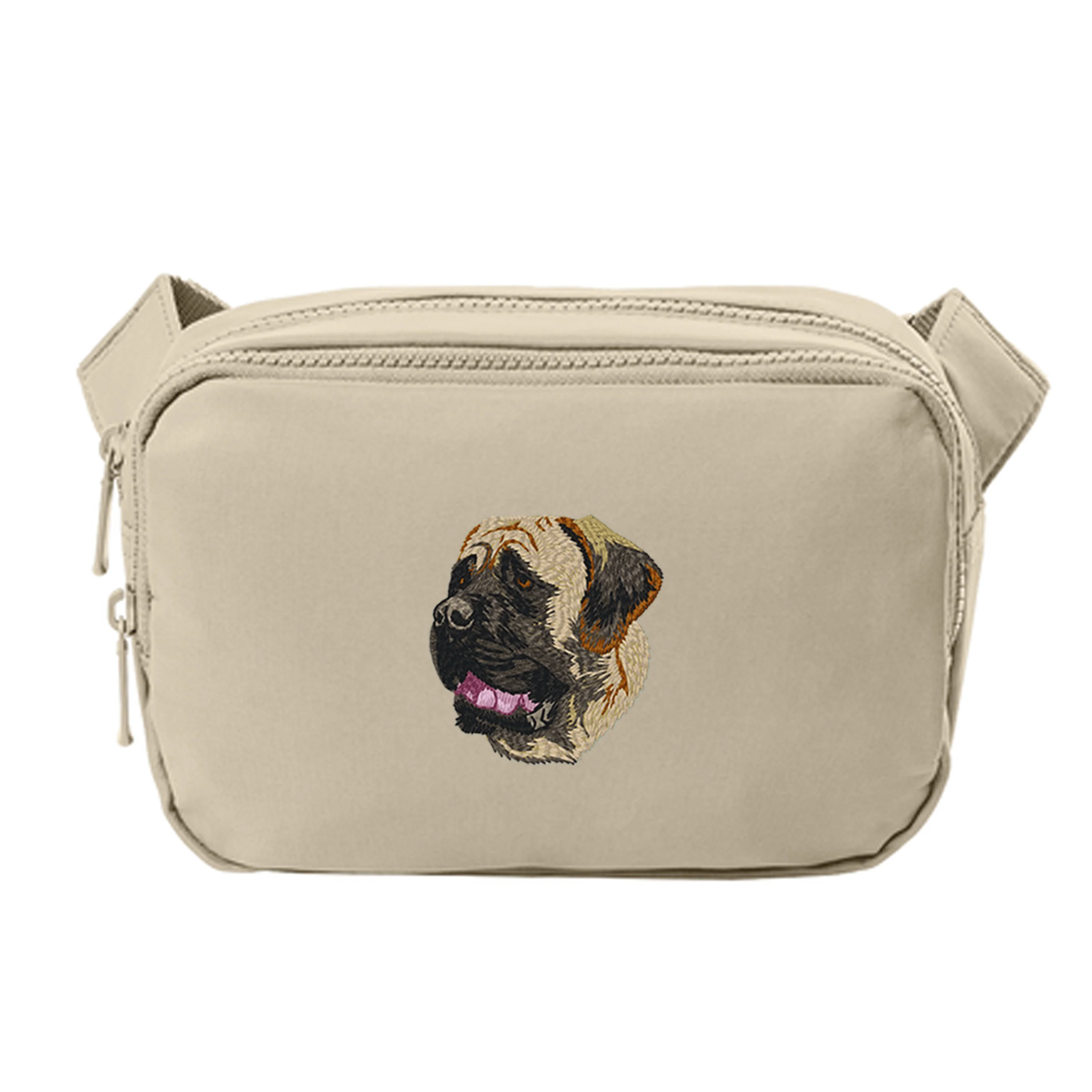 Mastiff Embroidered Crossbody Bag
