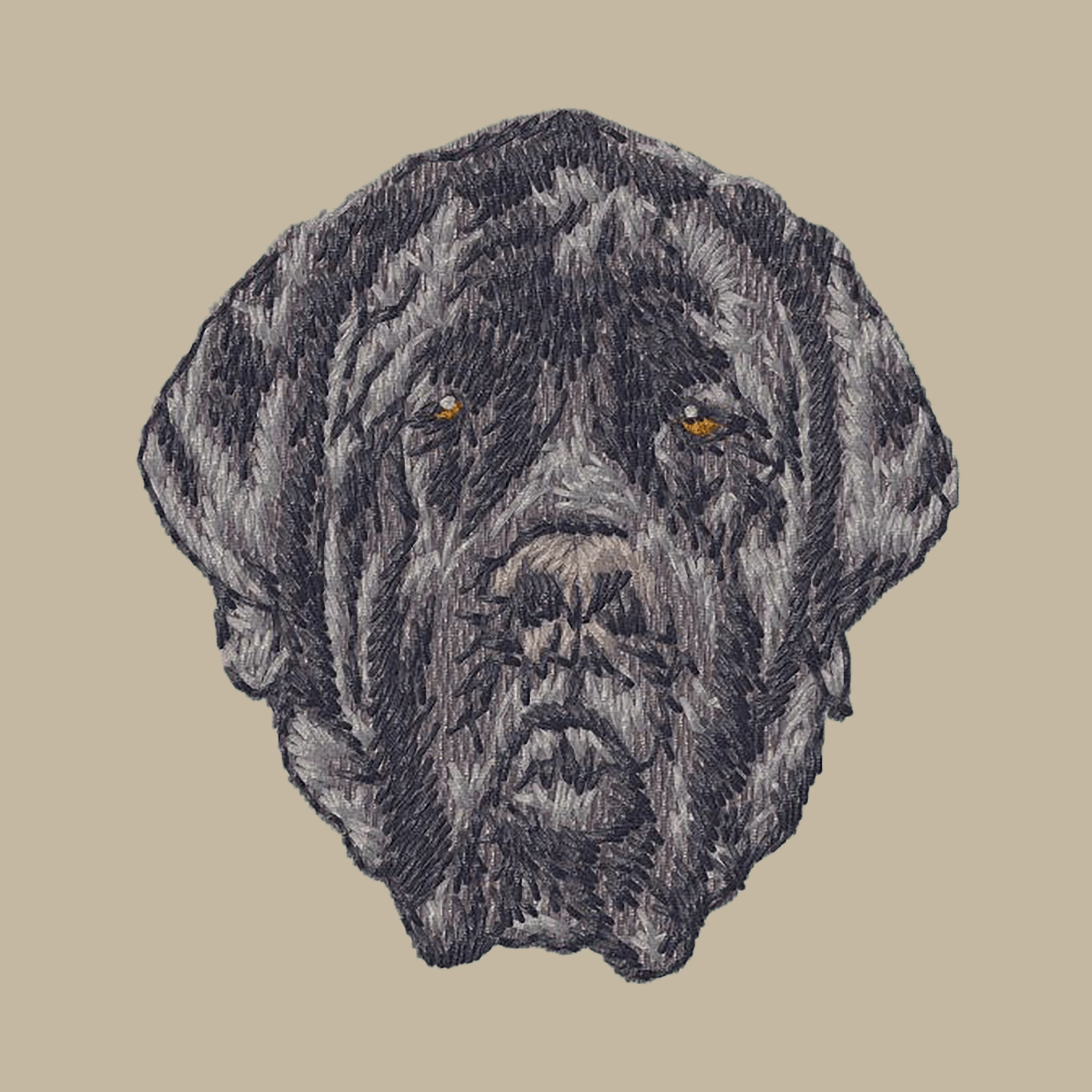 Mastiff Embroidered Crossbody Bag - Image 6