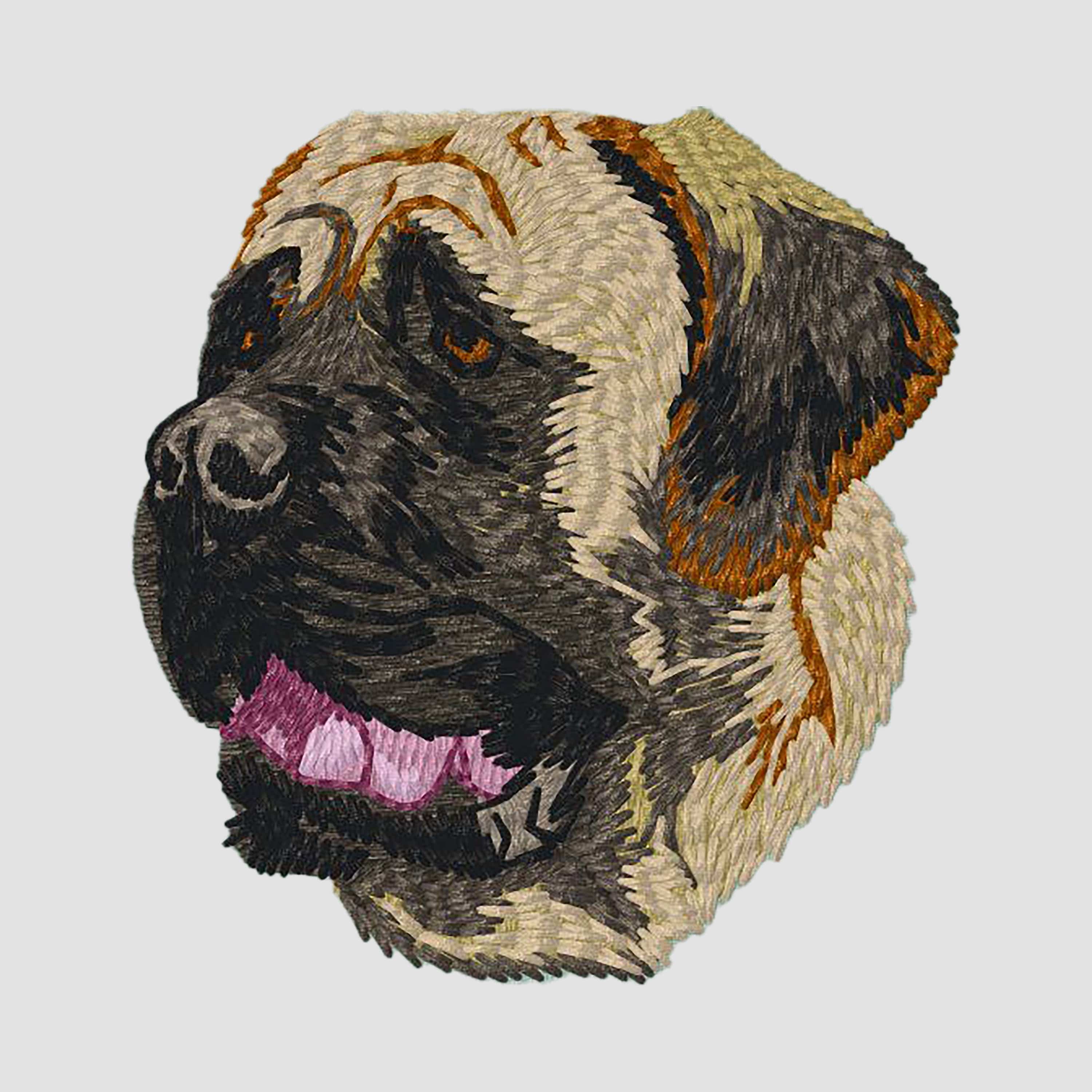 Mastiff Embroidered Sweatshirt Hoodie - Image 4
