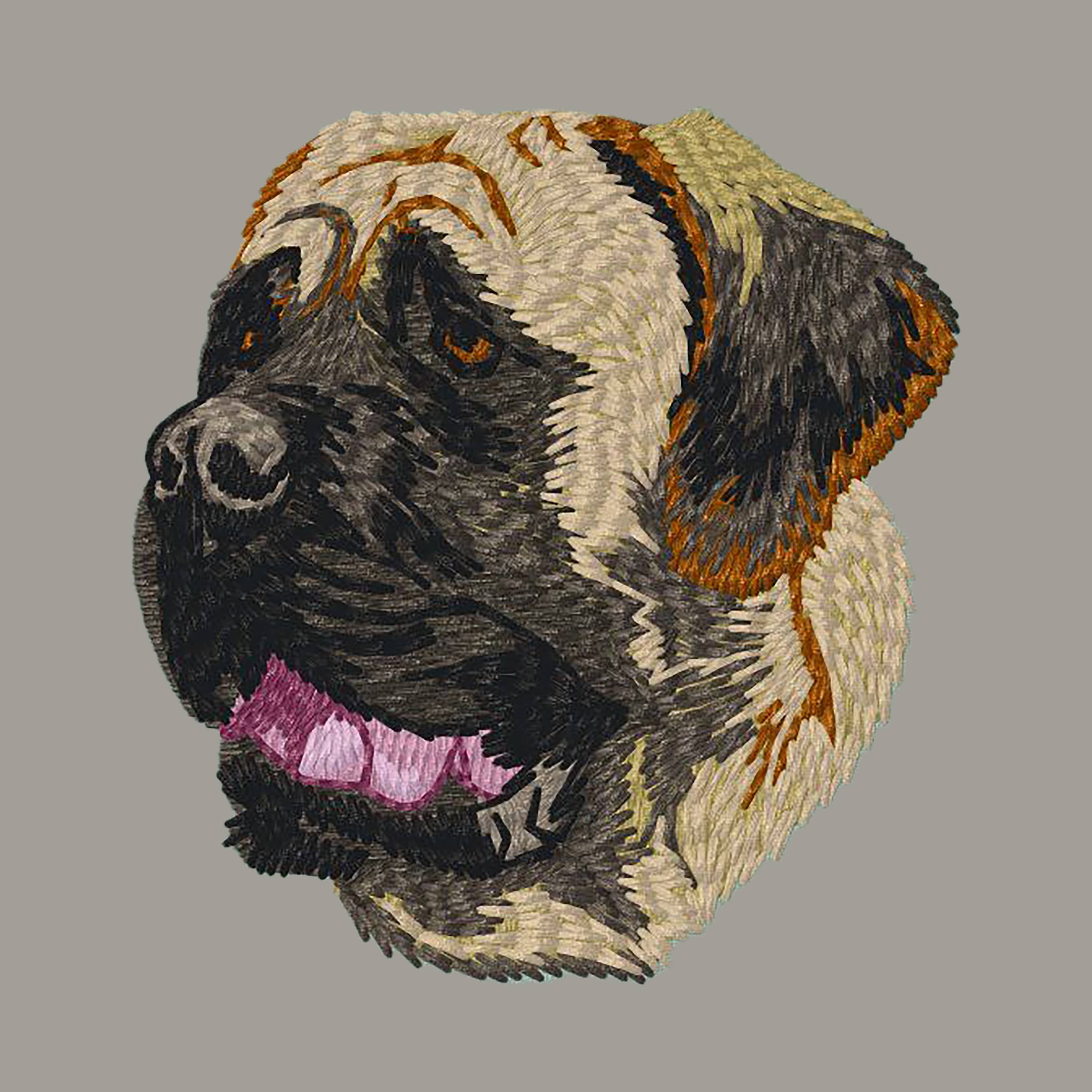 Mastiff Embroidered Sweatshirt Hoodie - Image 8