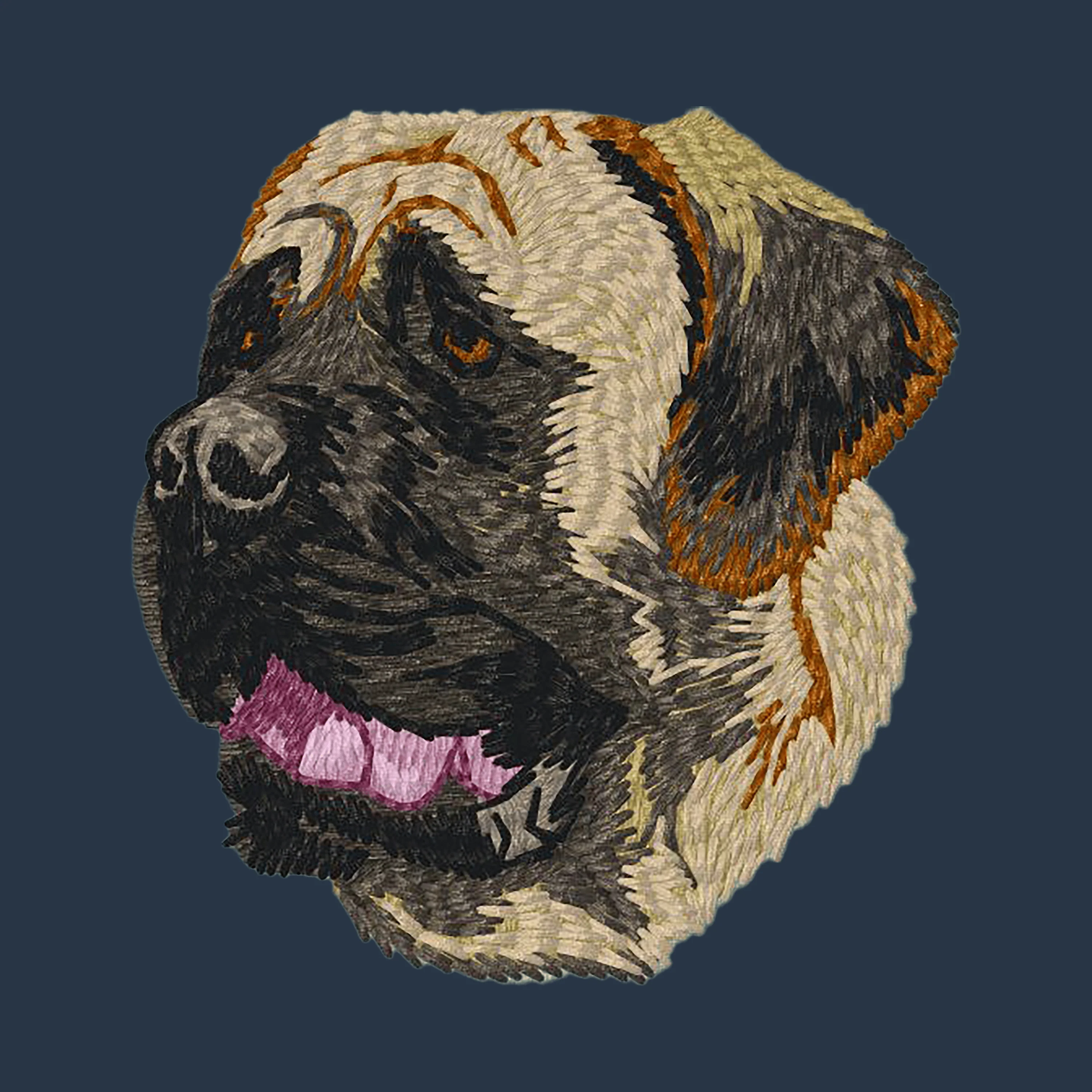Mastiff Embroidered Wearable Blanket - Image 4