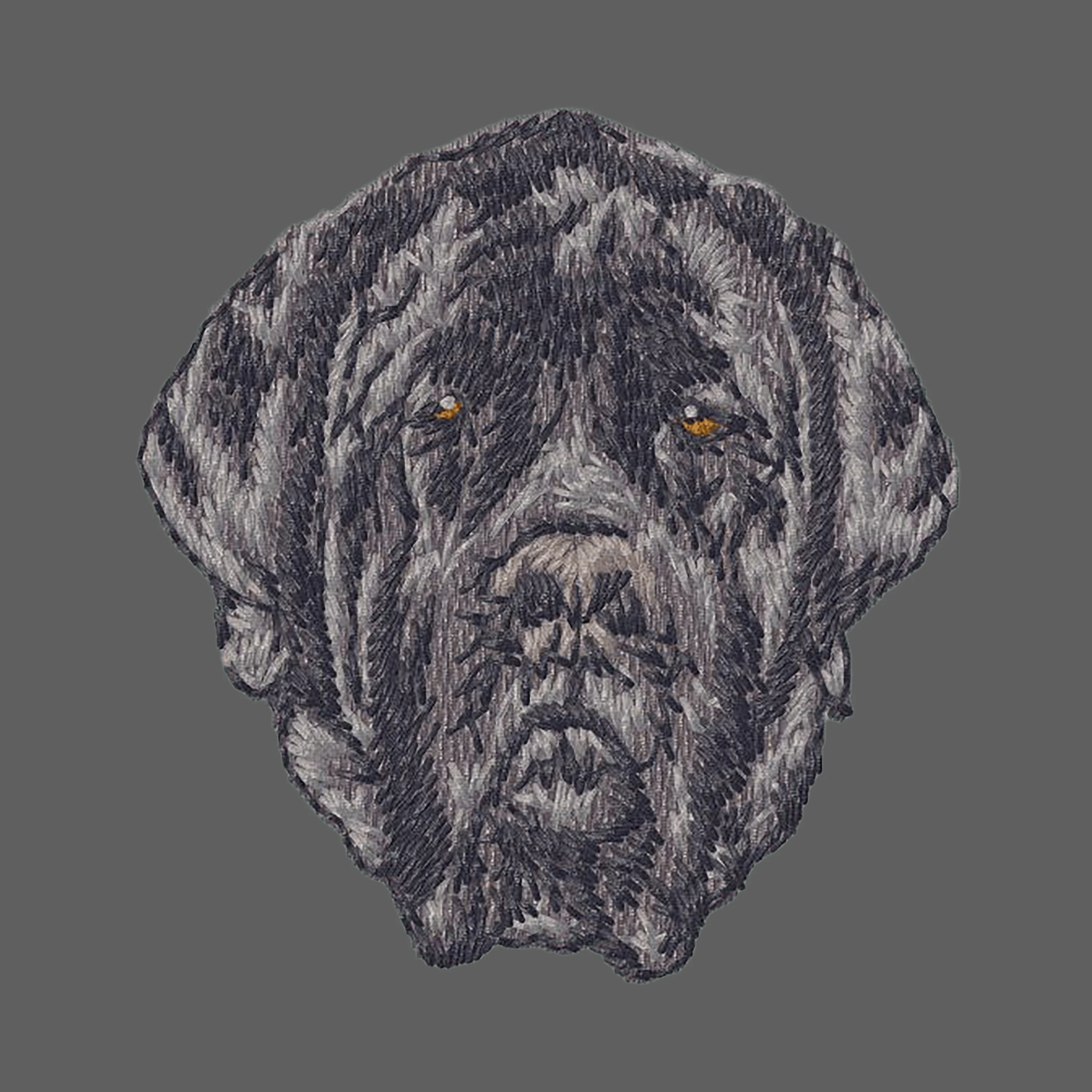 Mastiff Embroidered Women's Fleece Jacket - Image 4