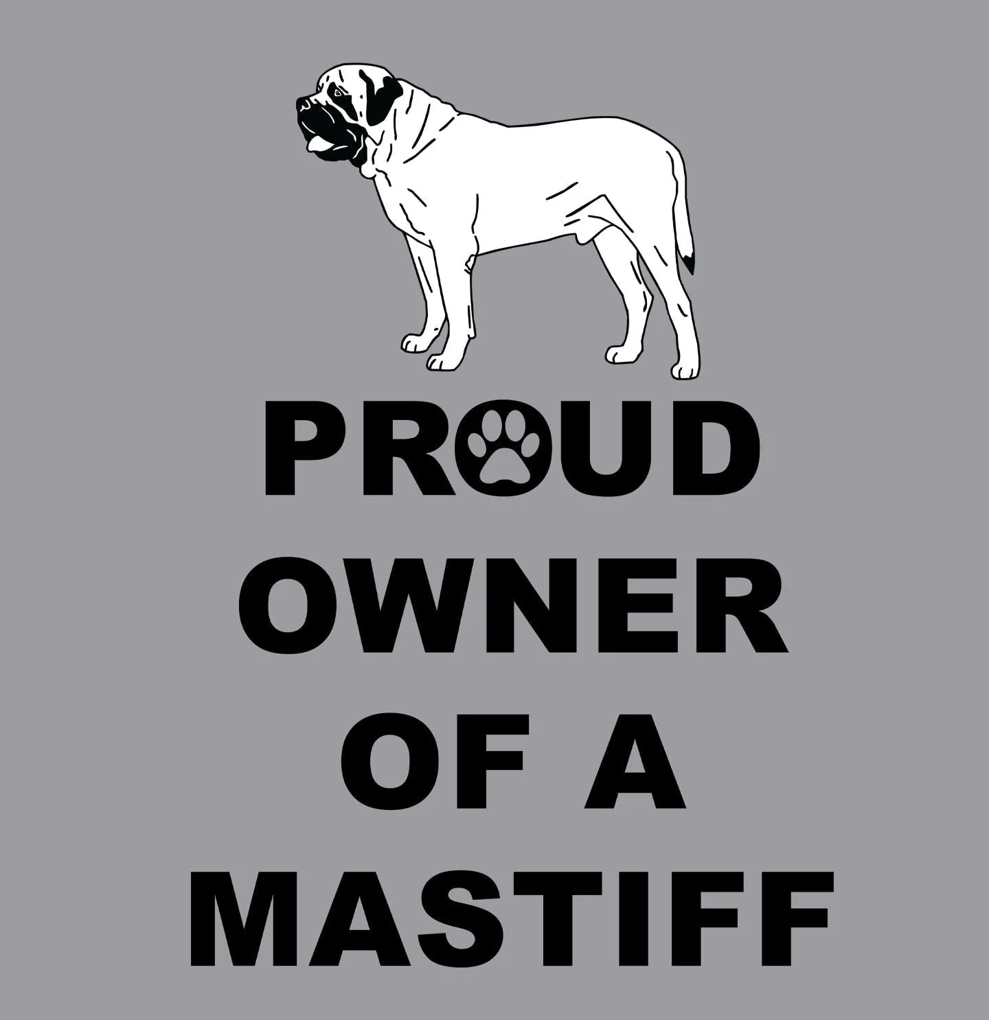 Mastiff Proud Owner - Women's V-Neck T-Shirt - Image 2