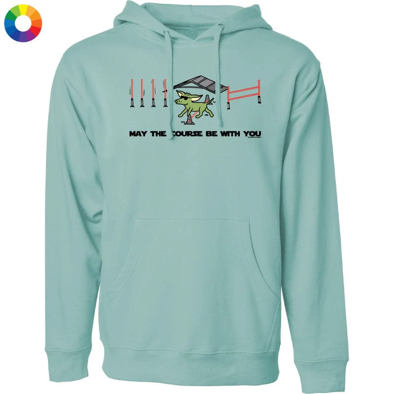 May The Course Be With You - Sweatshirt Pullover Hoodie - Image 3