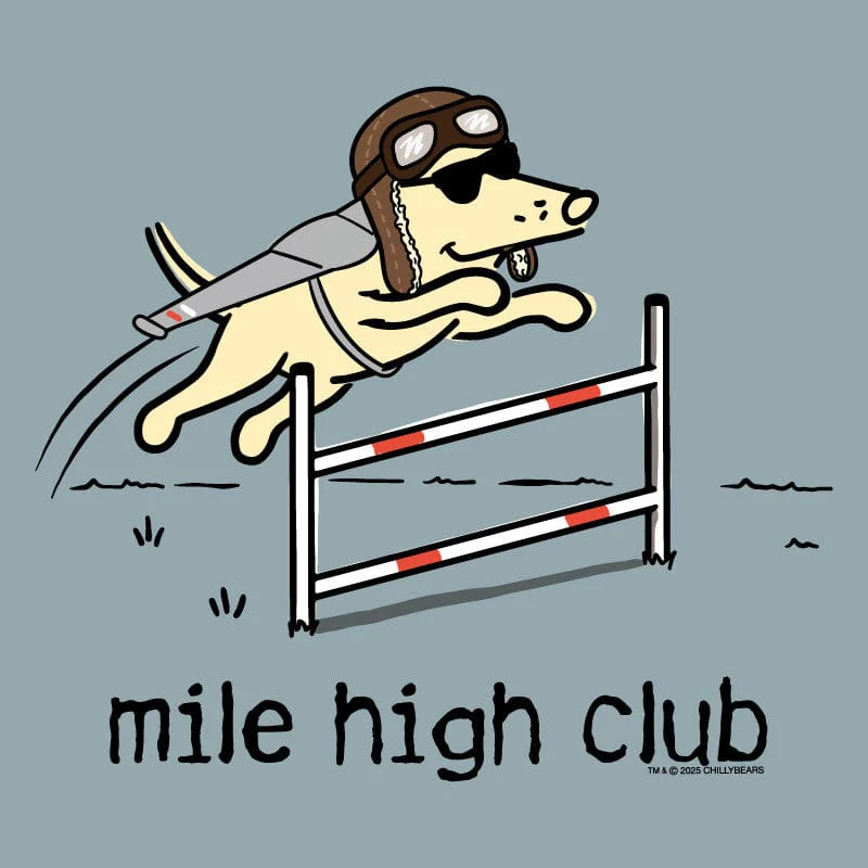 Mile High Club - Ladies Curvy V-Neck Tee - Image 2