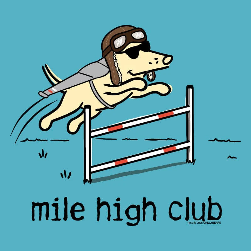 Mile High Club - Ladies T-Shirt V-Neck - Image 2