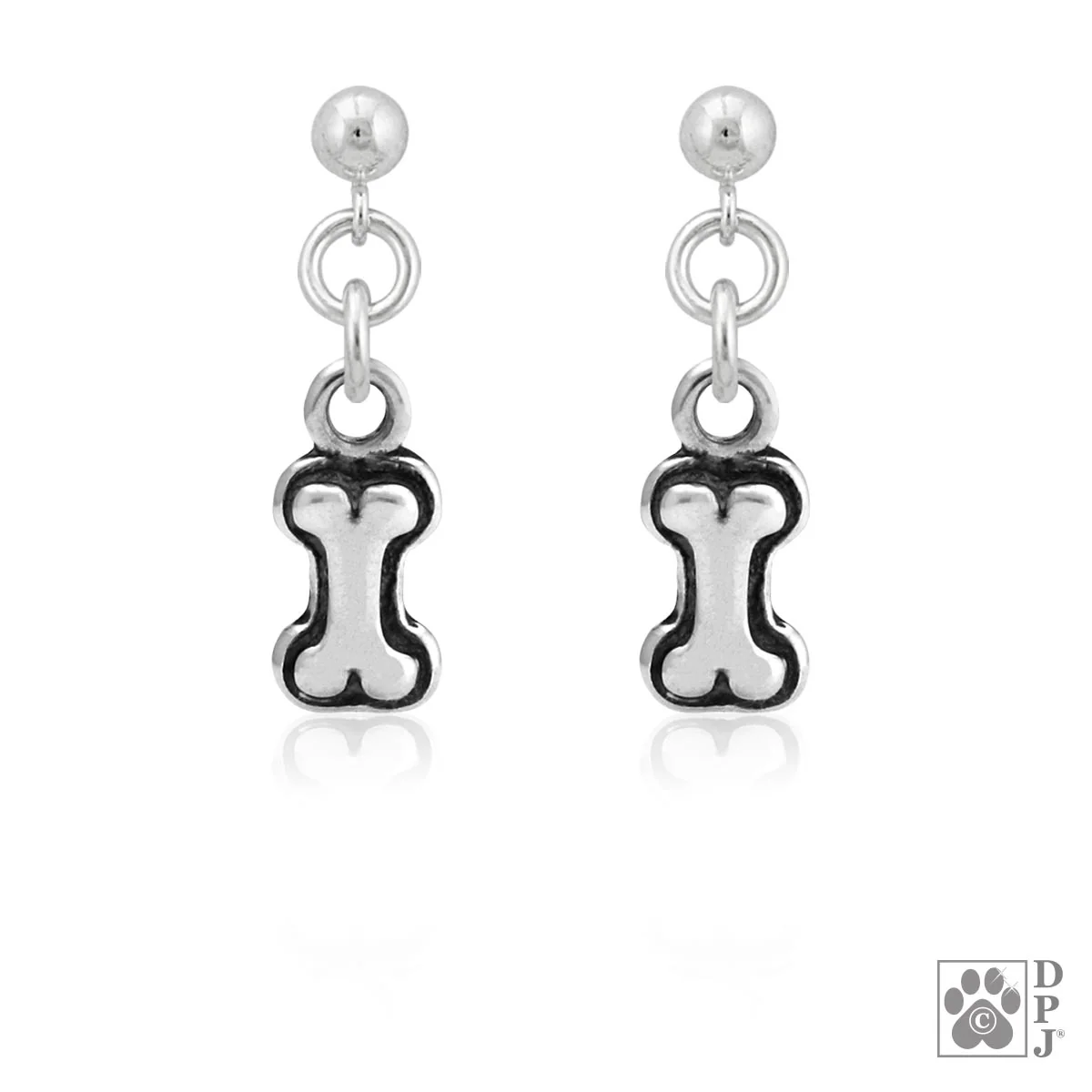 Mini Bone Earrings - Image 2