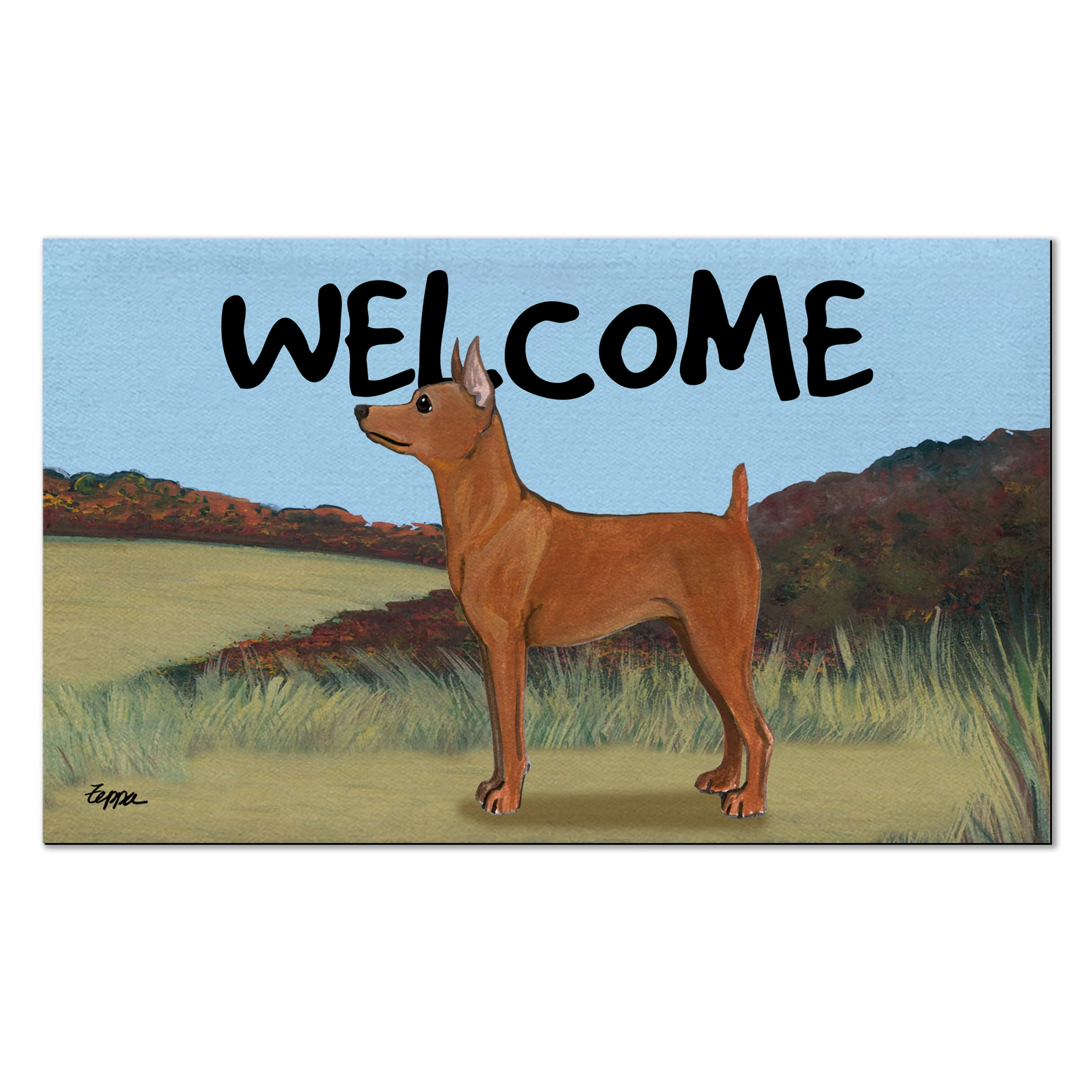 Miniature Pinscher Welcome Mat - Image 10