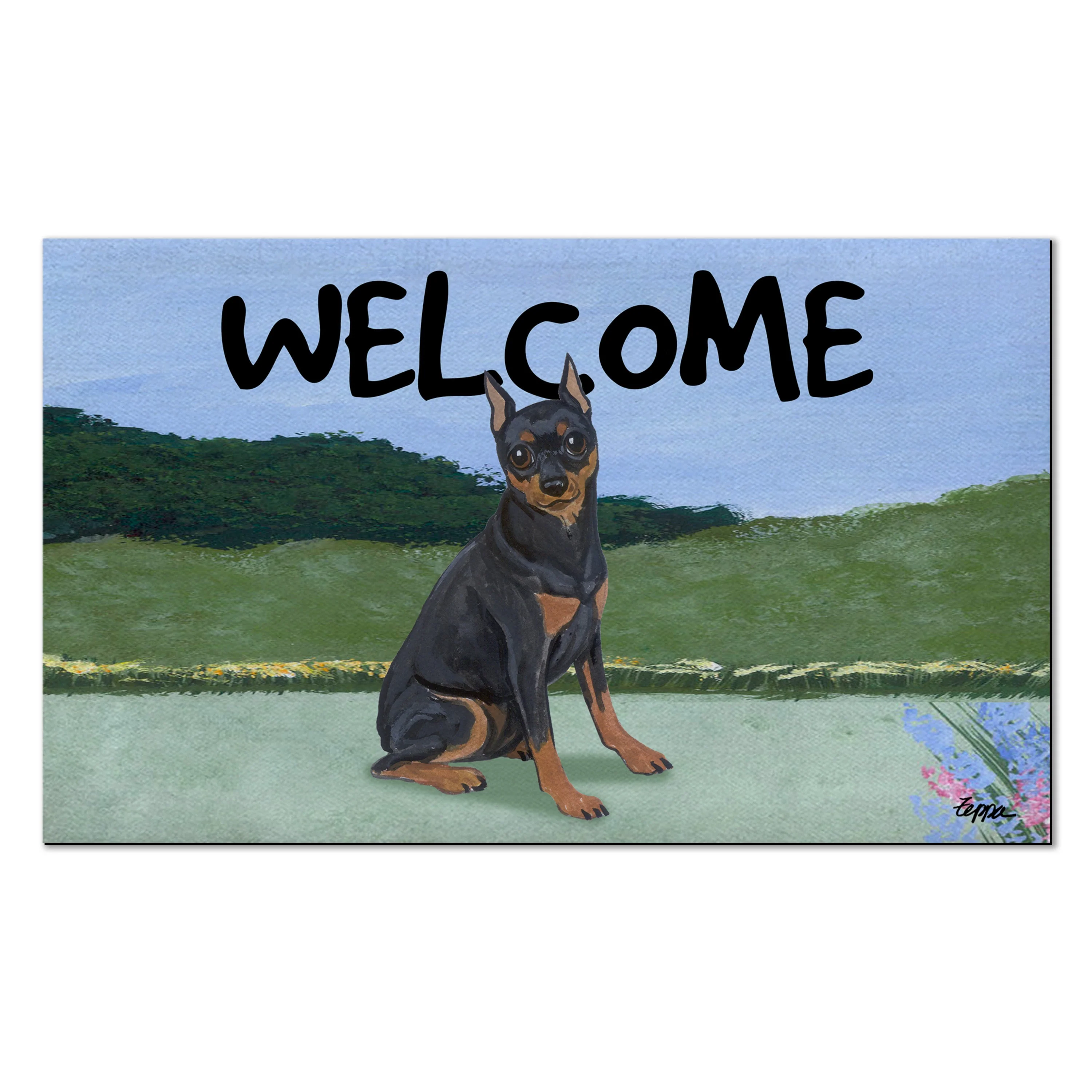 Miniature Pinscher Welcome Mat - Image 3
