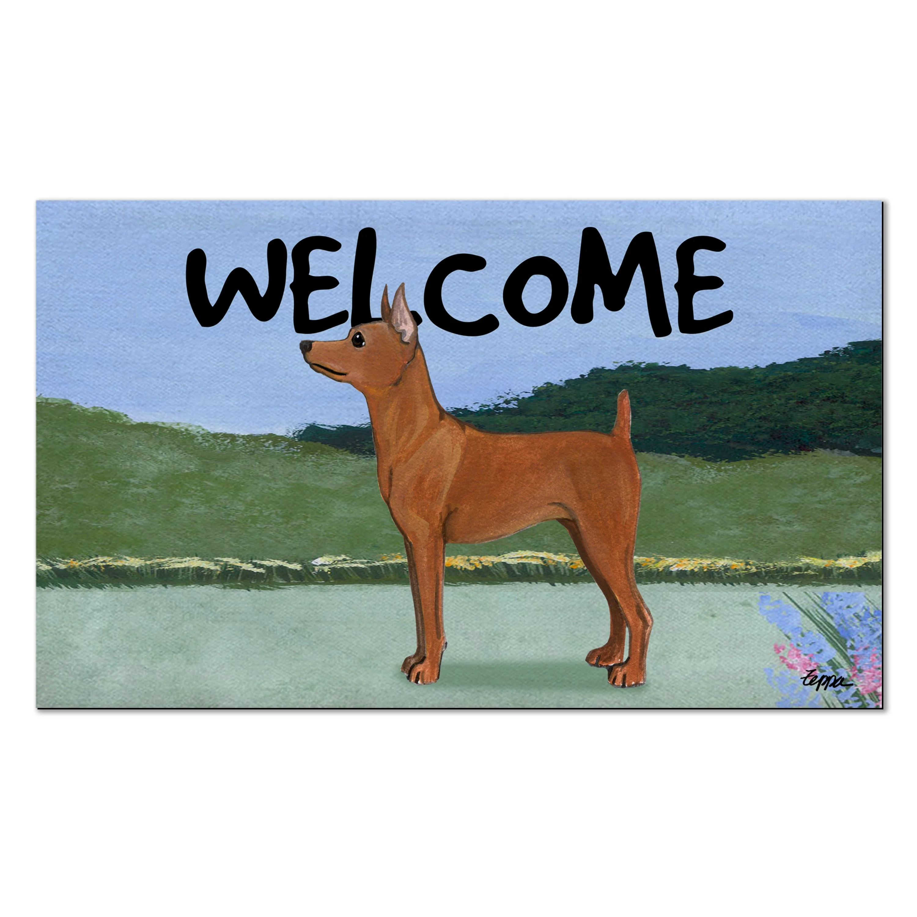 Miniature Pinscher Welcome Mat - Image 4