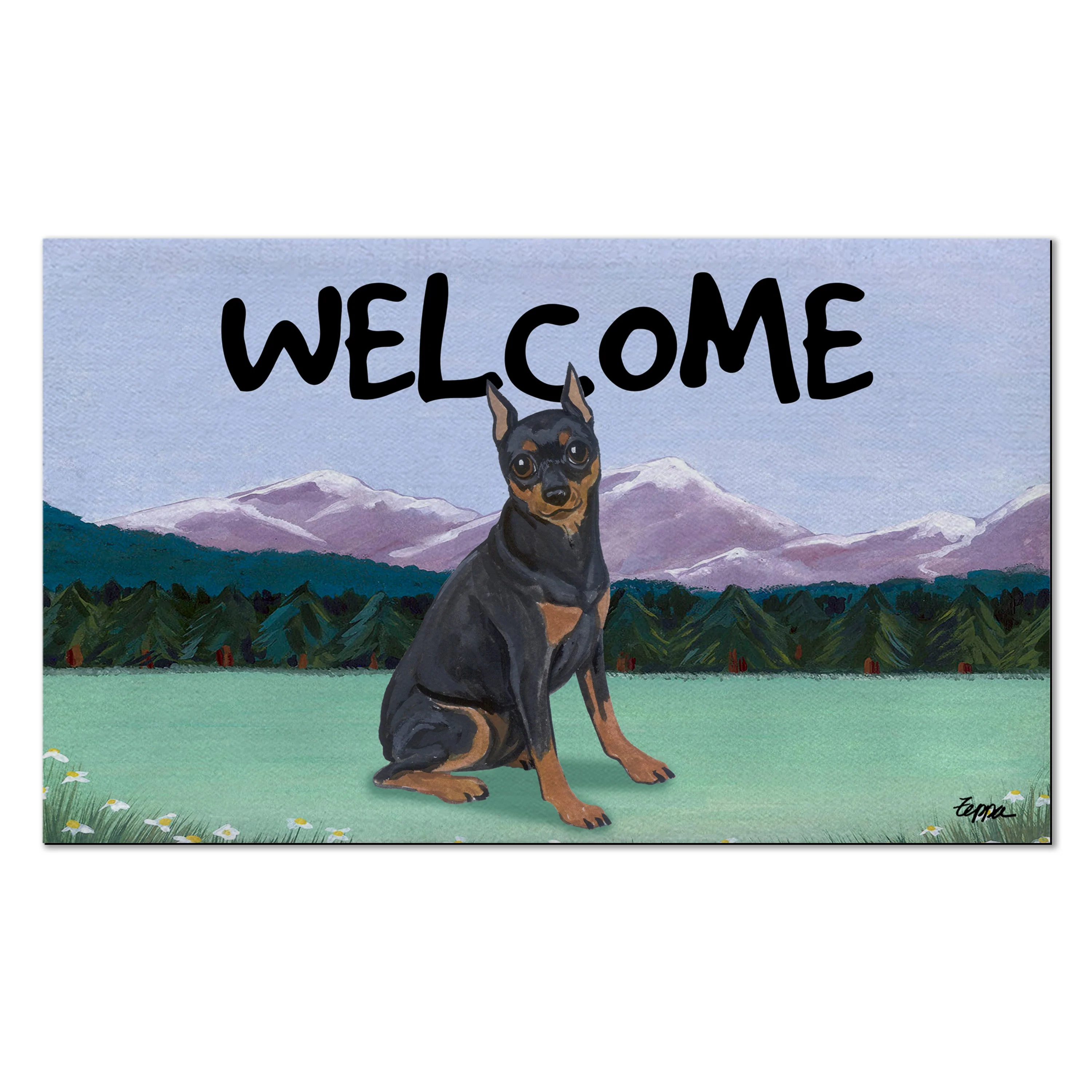 Miniature Pinscher Welcome Mat - Image 5