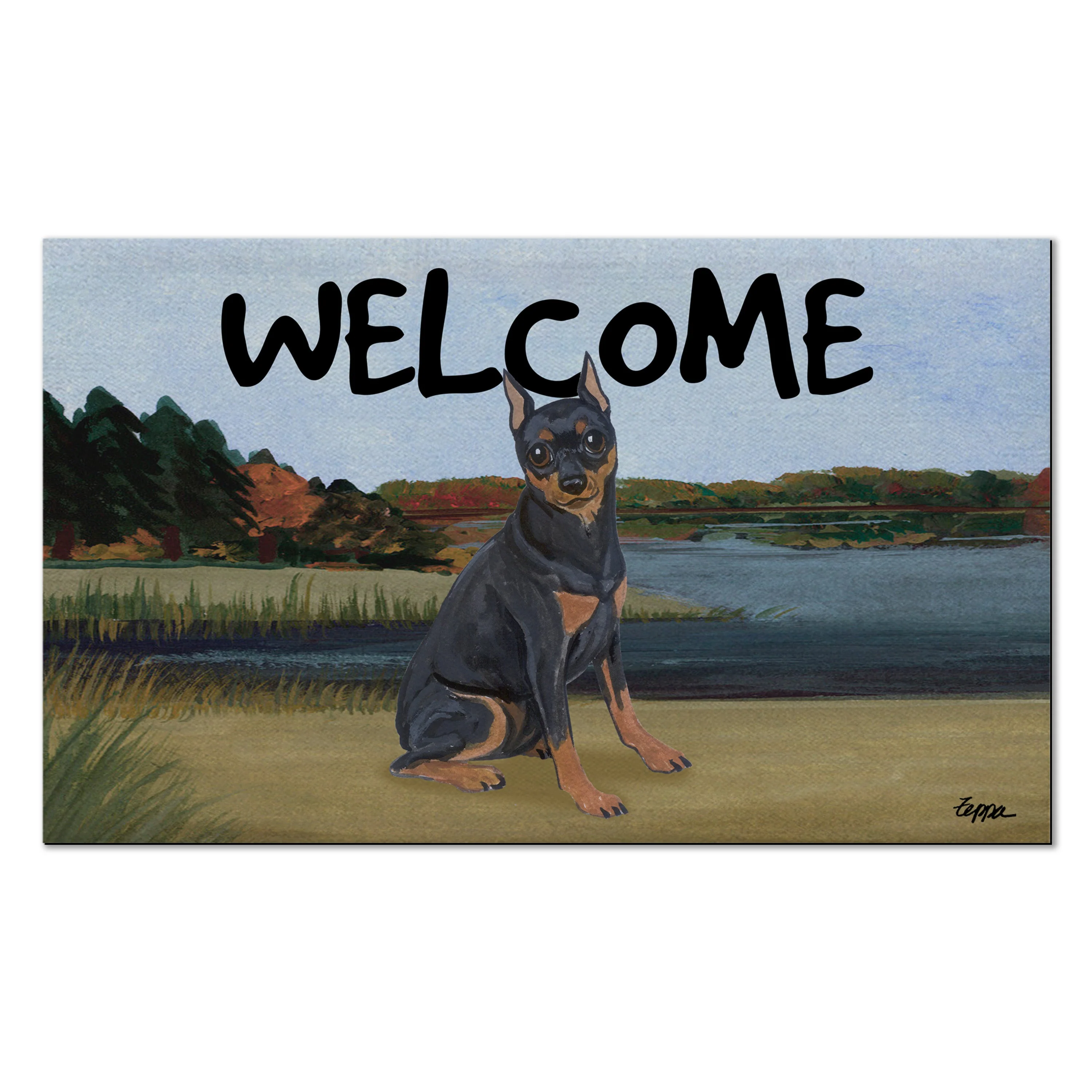 Miniature Pinscher Welcome Mat - Image 7