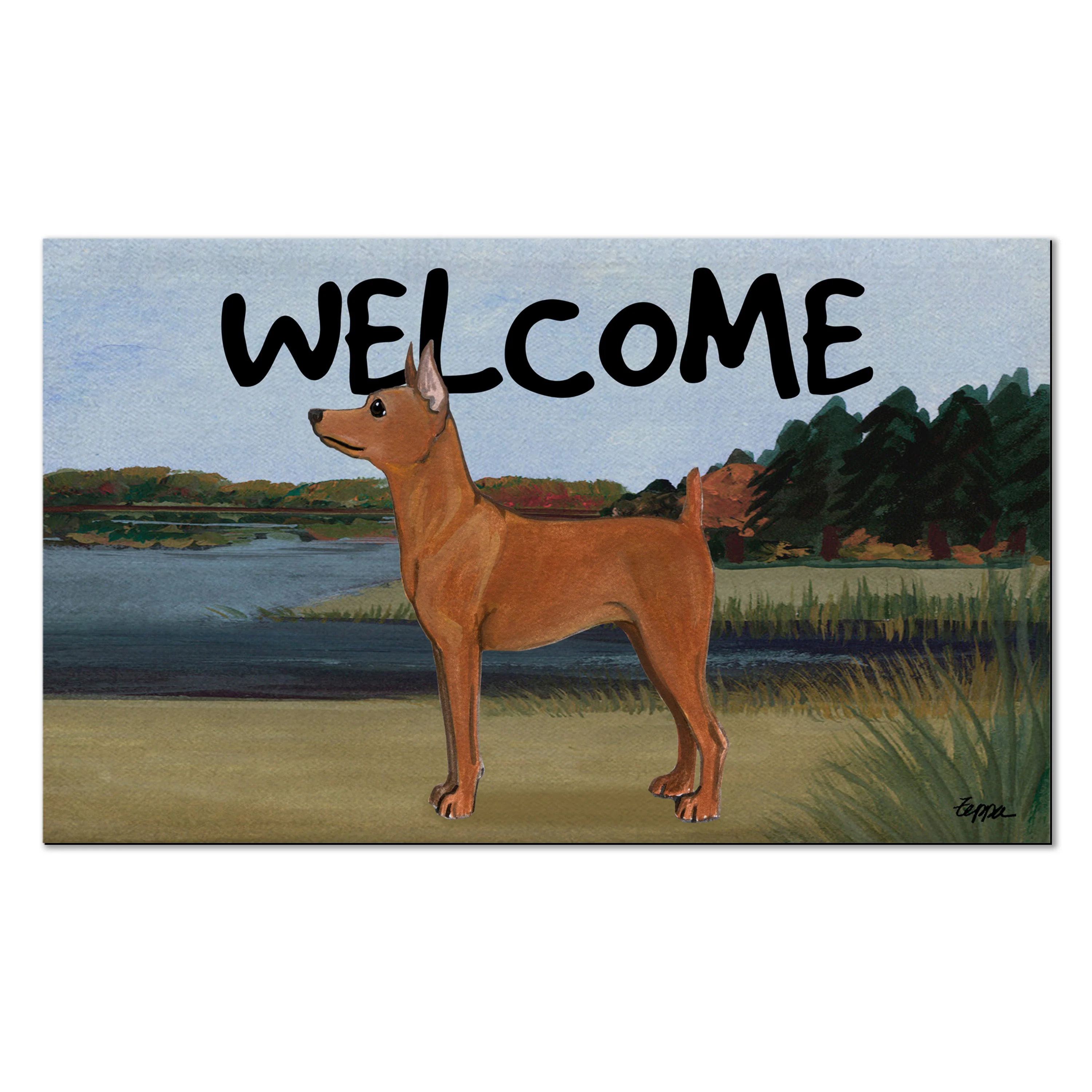 Miniature Pinscher Welcome Mat - Image 8