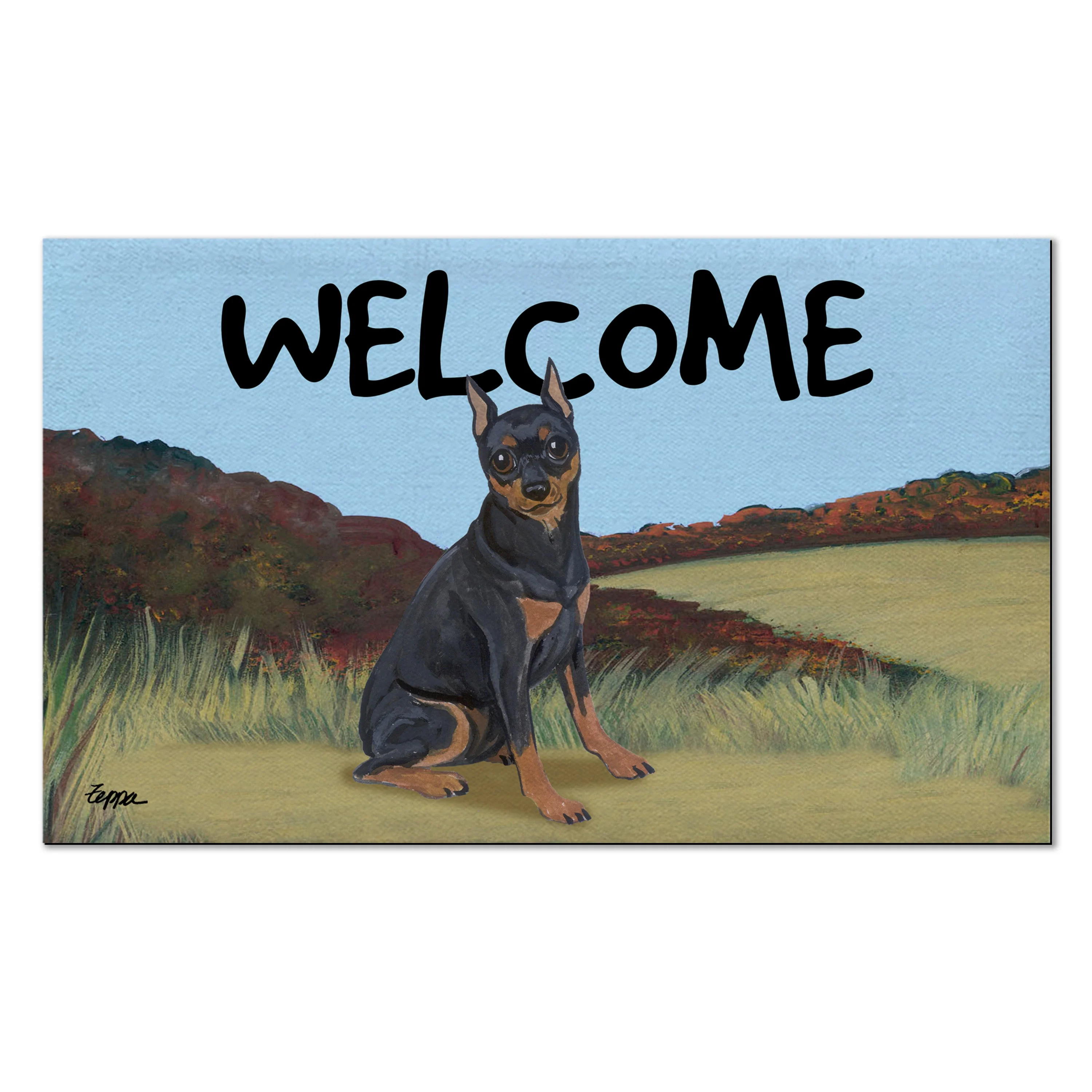Miniature Pinscher Welcome Mat - Image 9