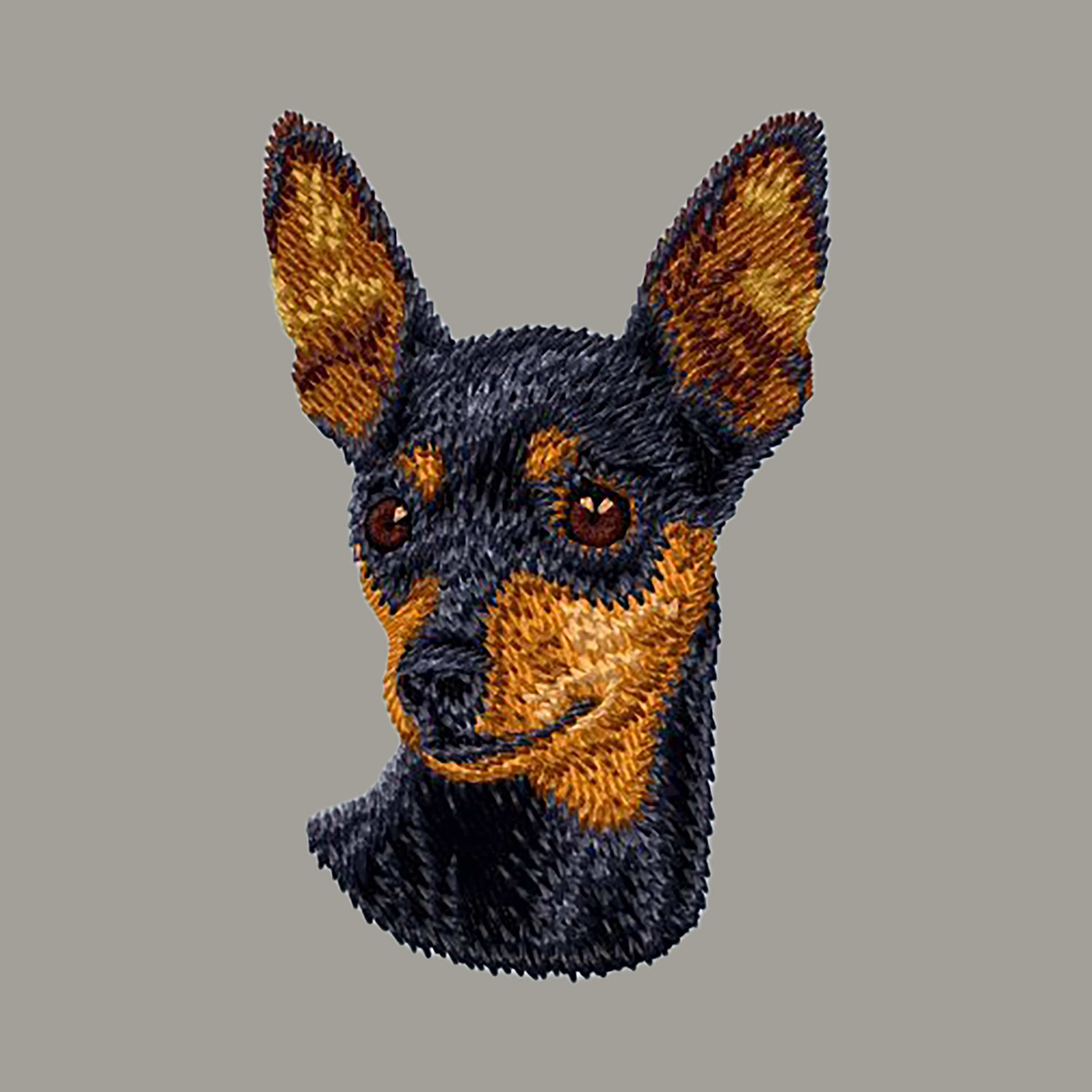 Miniature Pinscher Embroidered Sweatshirt Hoodie - Image 6
