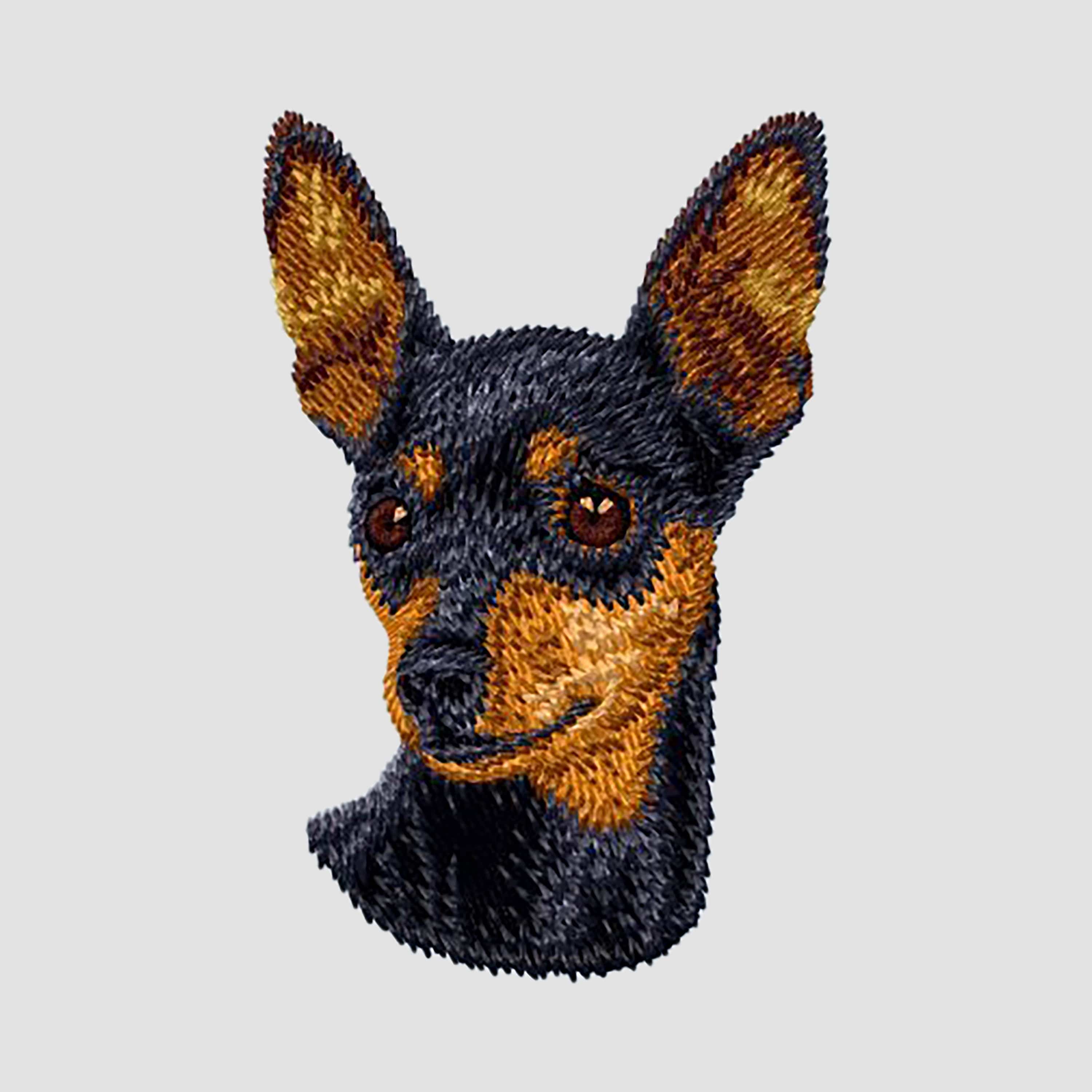 Miniature Pinscher Embroidered Sweatshirt Hoodie - Image 8