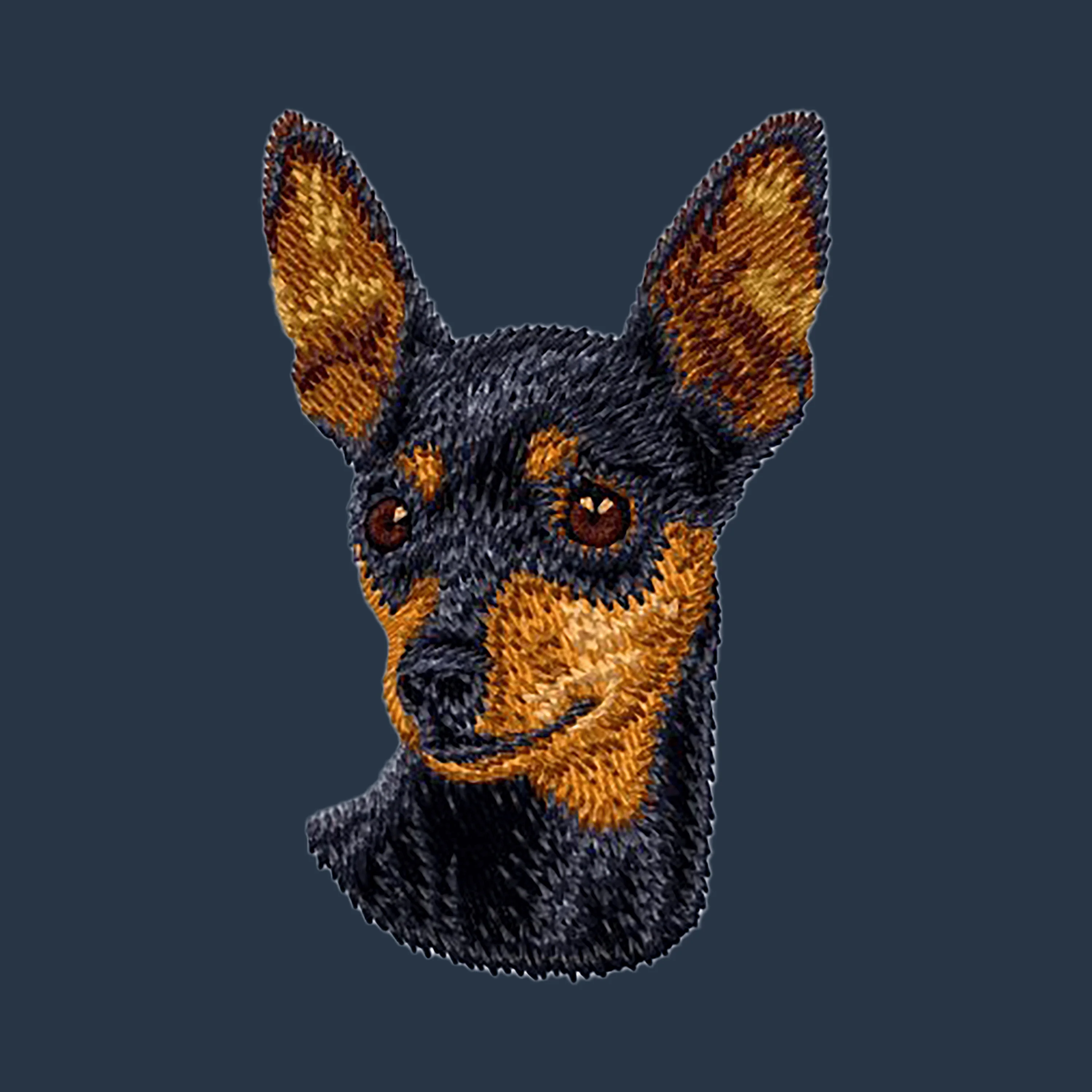 Miniature Pinscher Embroidered Wearable Blanket - Image 4