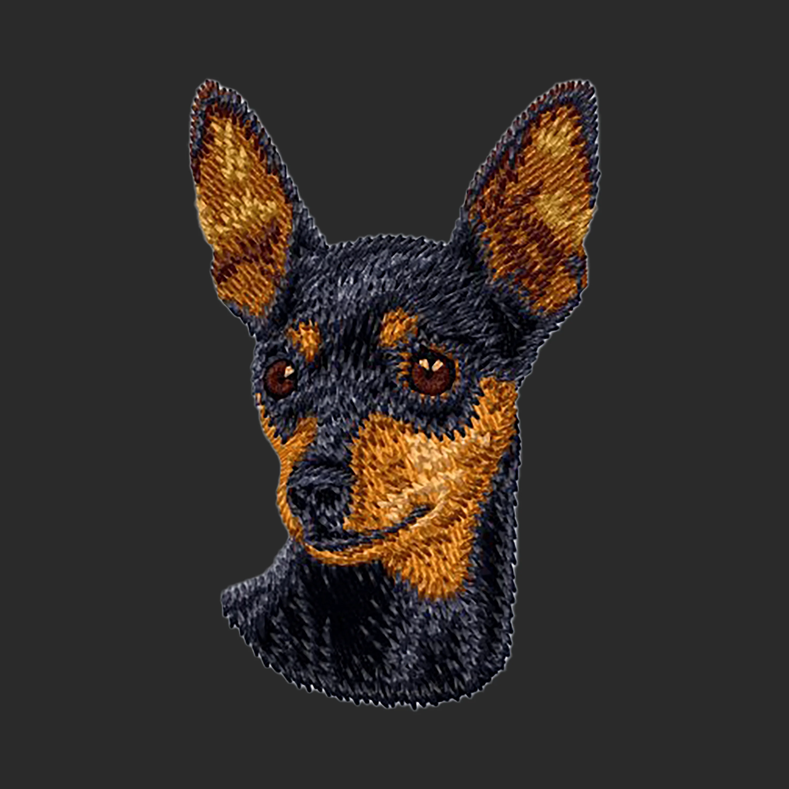 Miniature Pinscher Embroidered Wearable Blanket - Image 8