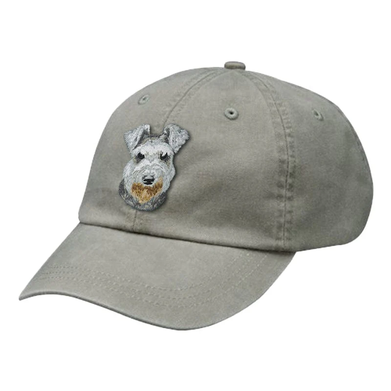 Miniature Schnauzer Embroidered Baseball Cap - Image 2