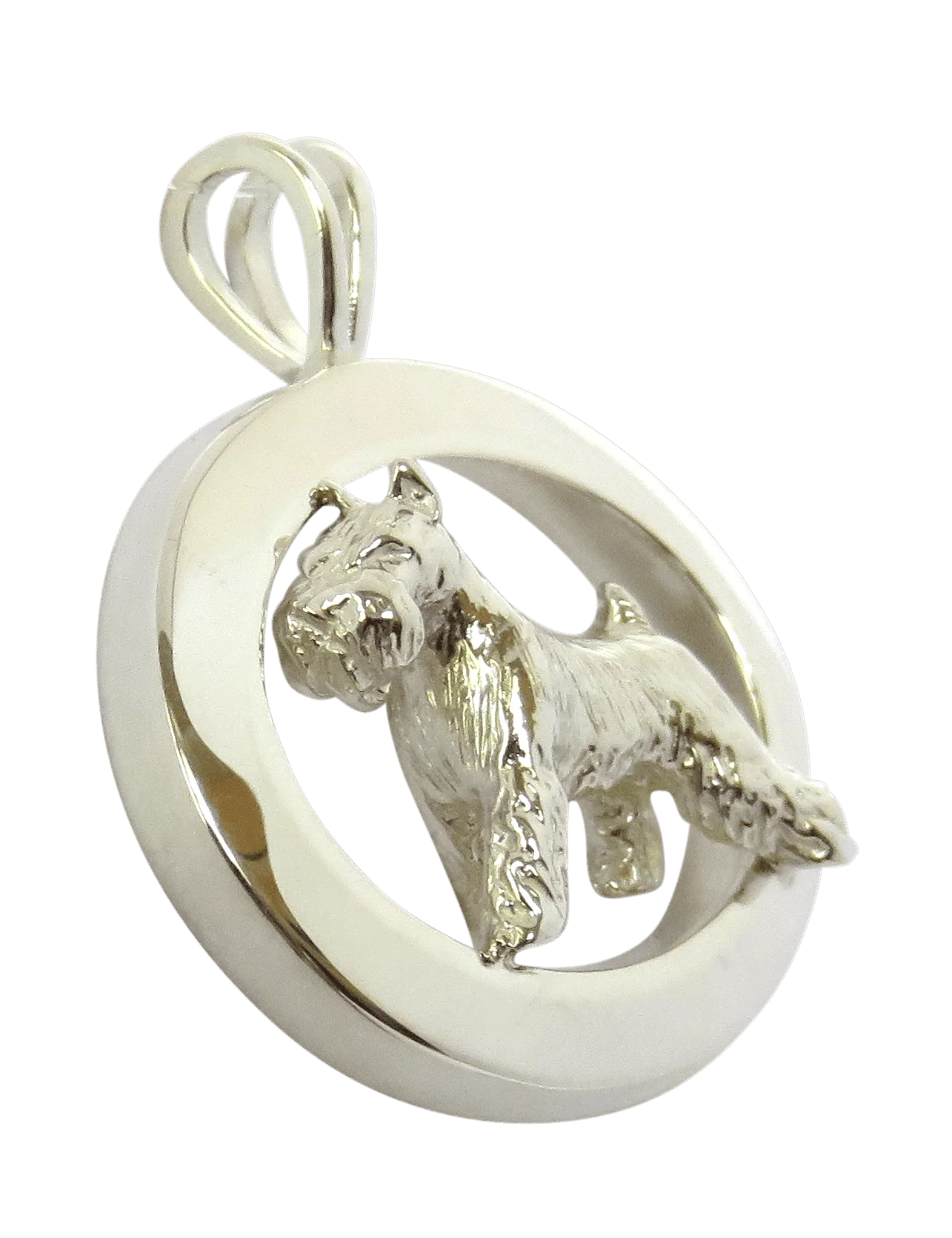 Miniature Schnauzer Oval Jewelry - Image 2
