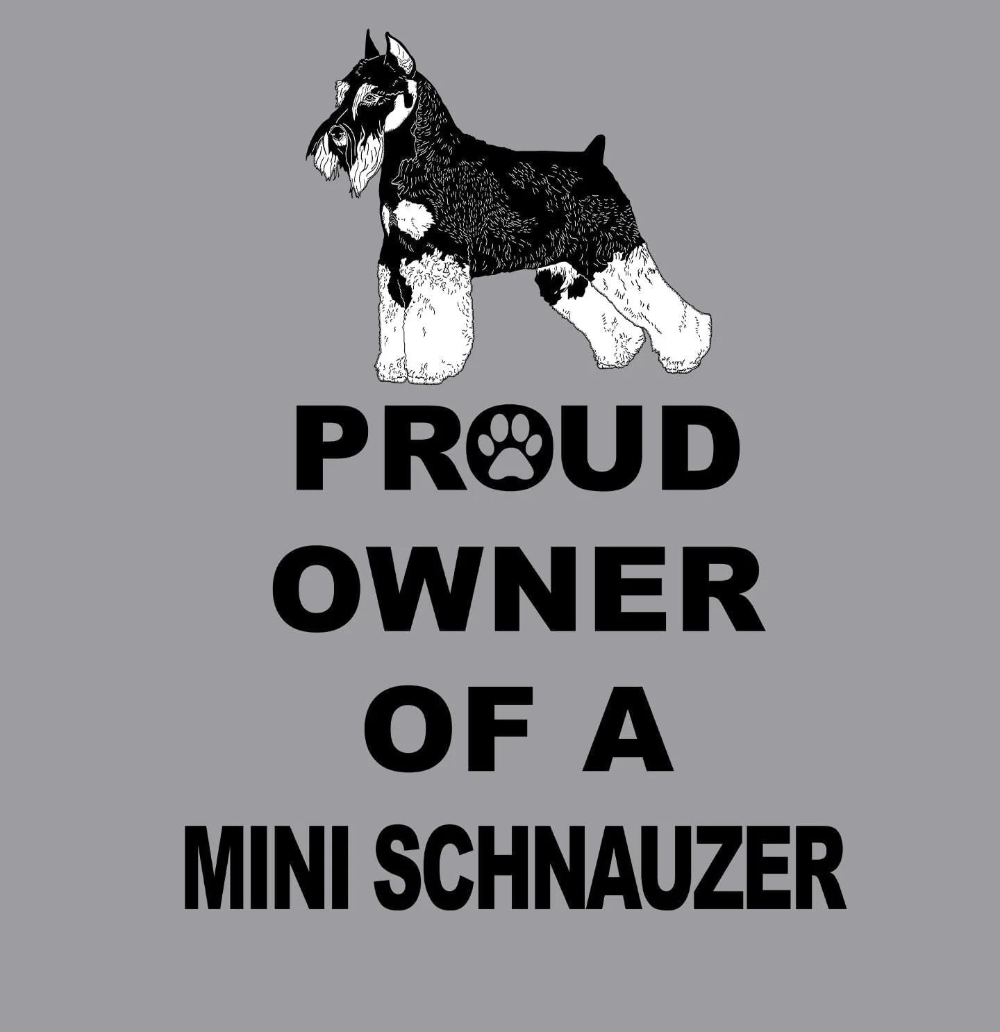Miniature Schnauzer Proud Owner - Women's V-Neck T-Shirt - Image 2
