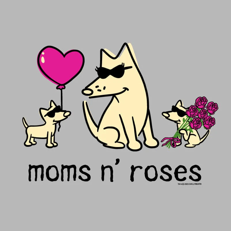 Moms N' Roses - Lightweight Tee - Image 4