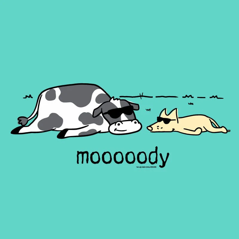 Mooooody - Ladies T-Shirt V-Neck - Image 2