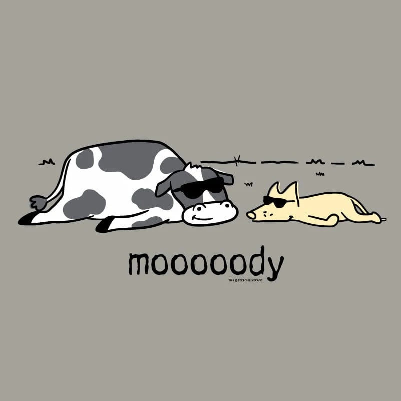 Mooooody - Sweatshirt Pullover Hoodie - Image 2