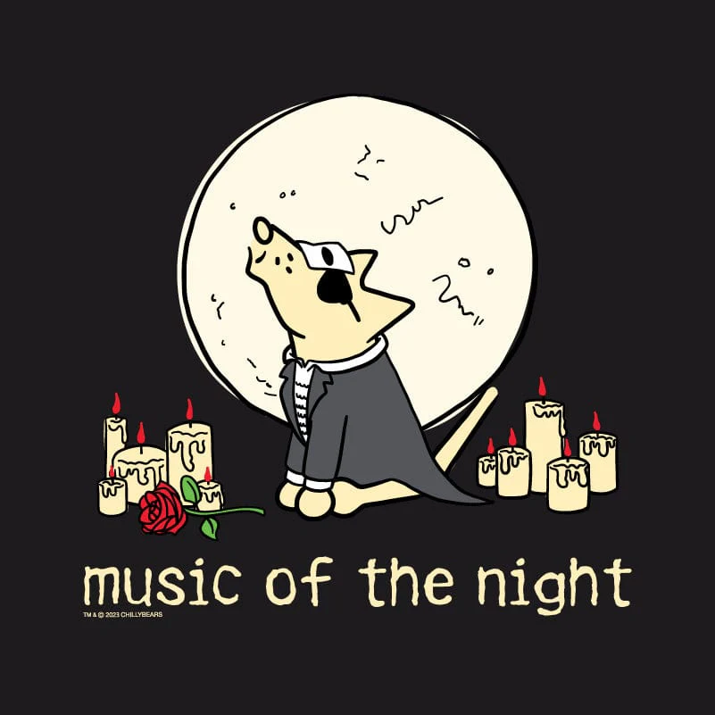 Music Of The Night - Ladies Plus V-Neck Tee - Image 2