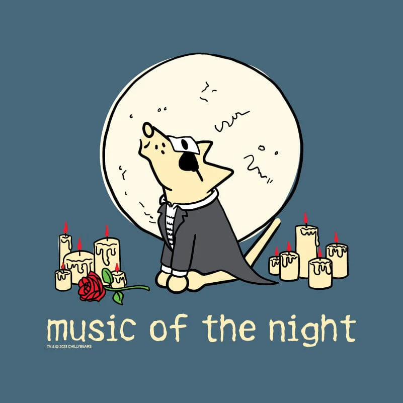 Music Of The Night - Lightweight Tee - Image 2
