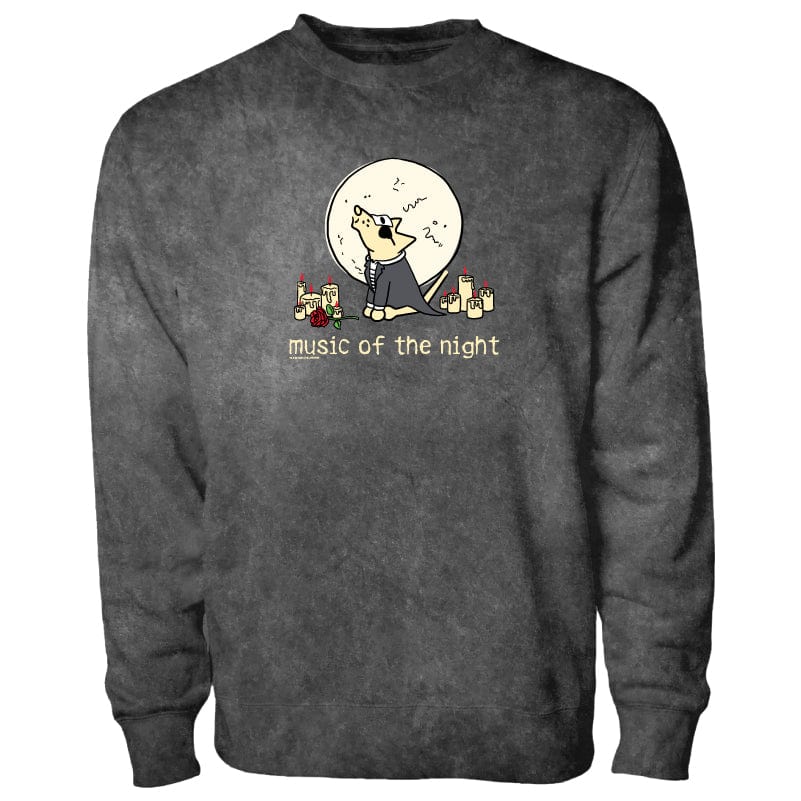 Music Of The Night - Salt Wash Crewneck Sweatshirt