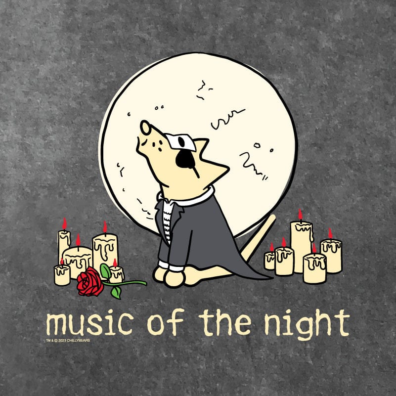 Music Of The Night - Salt Wash Crewneck Sweatshirt - Image 2