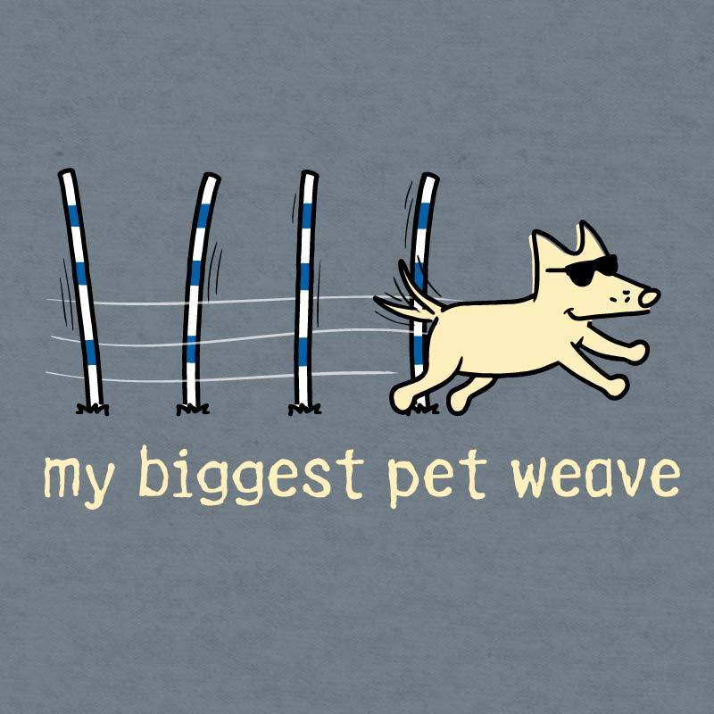 My Biggest Pet Weave - Lightweight Tee - Image 2