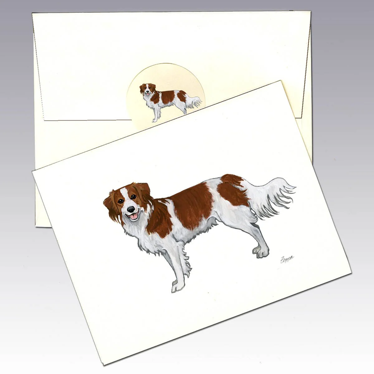 Nederlandse Kooikerhandje Note Cards