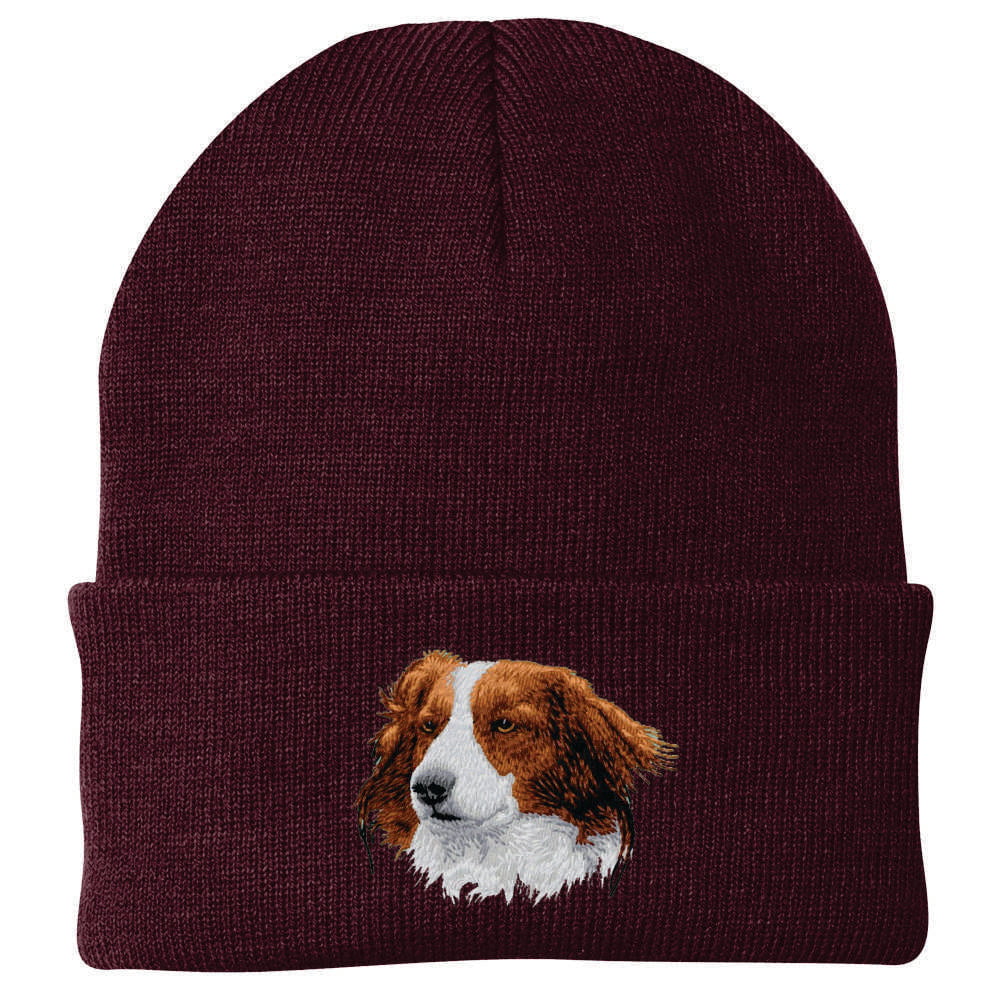 Nederlandse Kooikerhondje Embroidered Beanie - Image 4