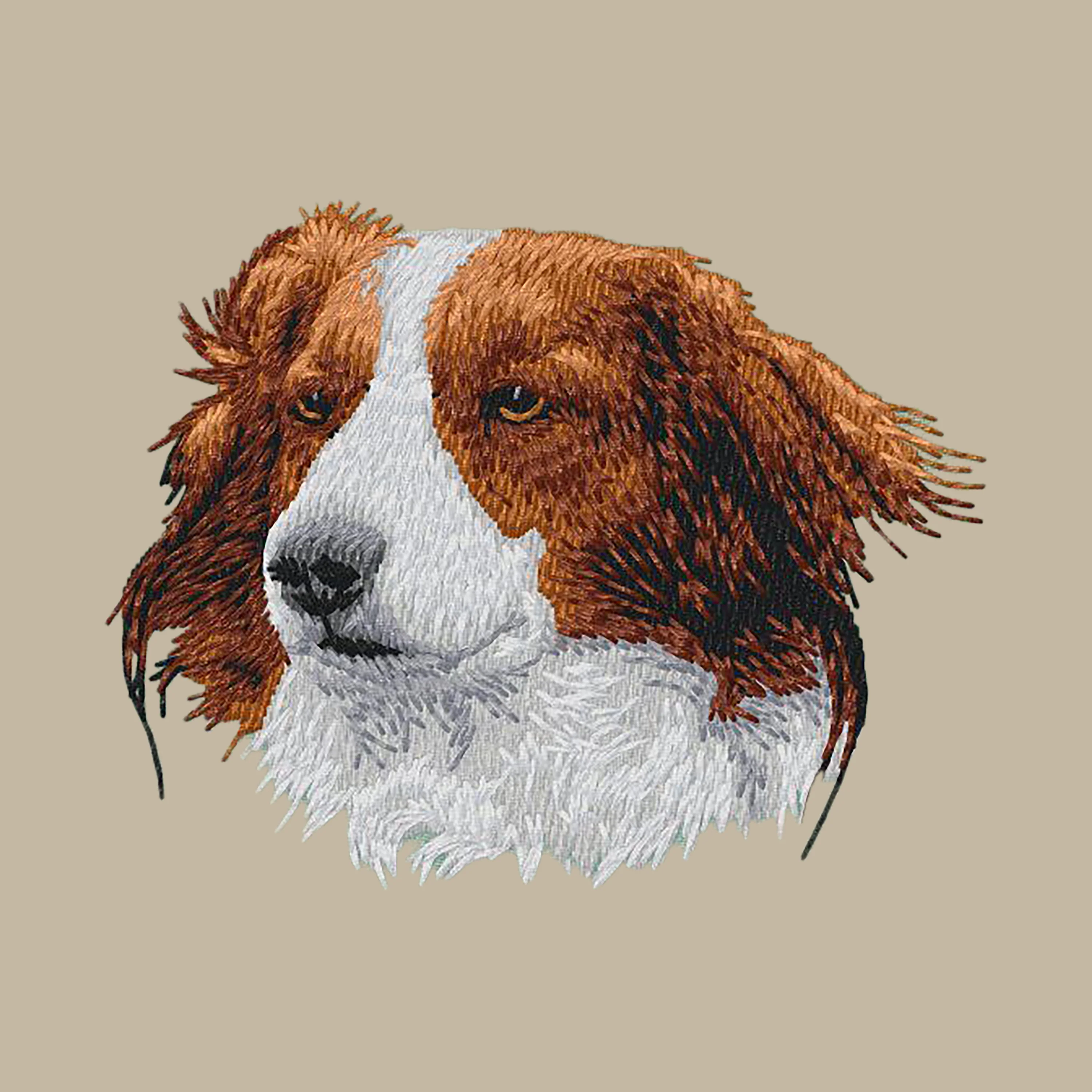 Nederlandse Kooikerhondje Embroidered Crossbody Bag - Image 2