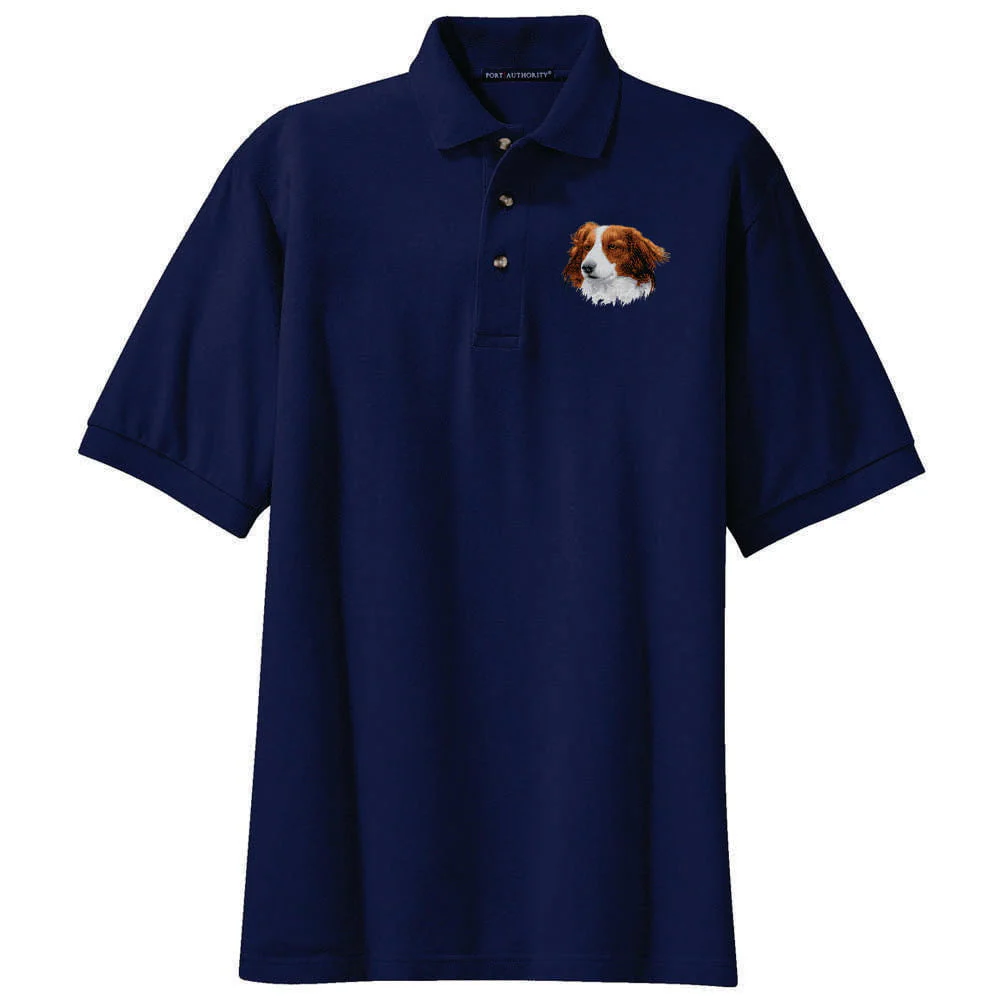 Nederlandse Kooikerhondje Embroidered Polo Shirt - Image 3