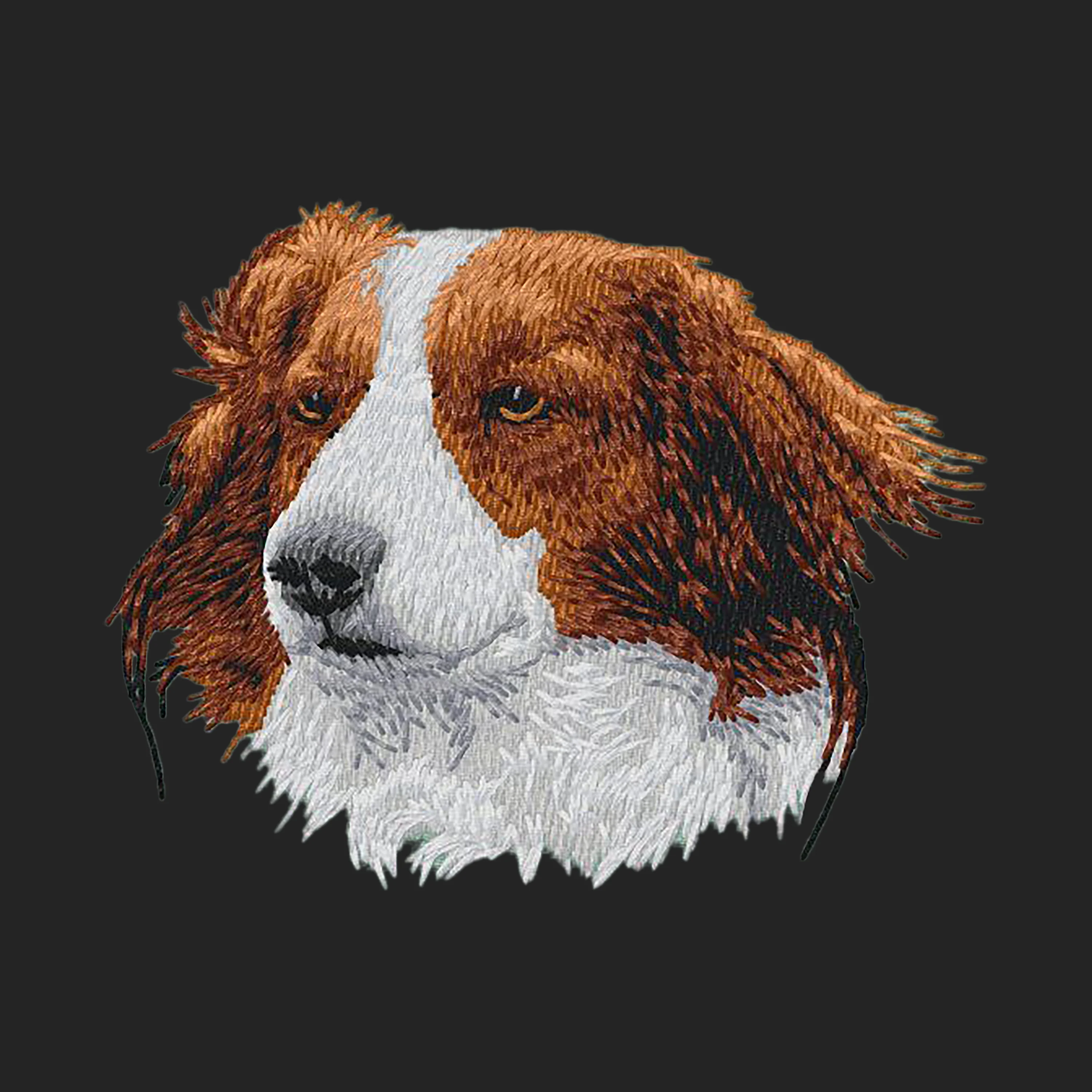 Nederlandse Kooikerhondje Embroidered Sweatshirt Hoodie - Image 2