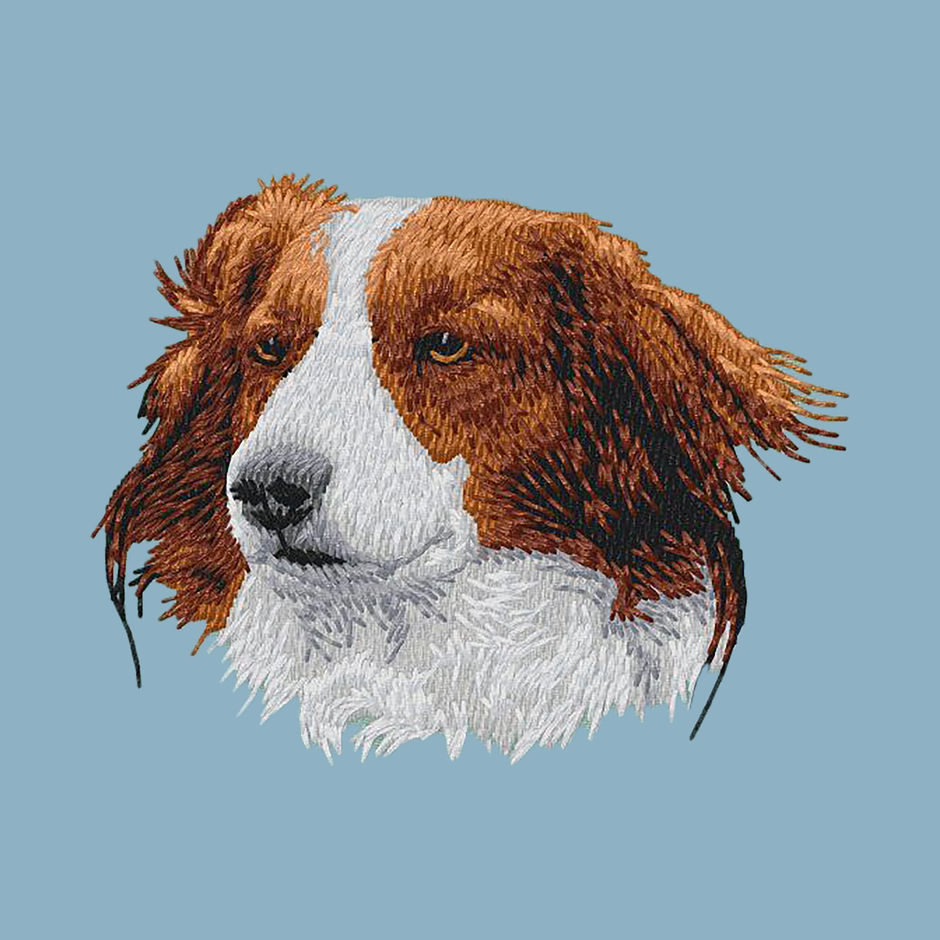 Nederlandse Kooikerhondje Embroidered Sweatshirt Hoodie - Image 6