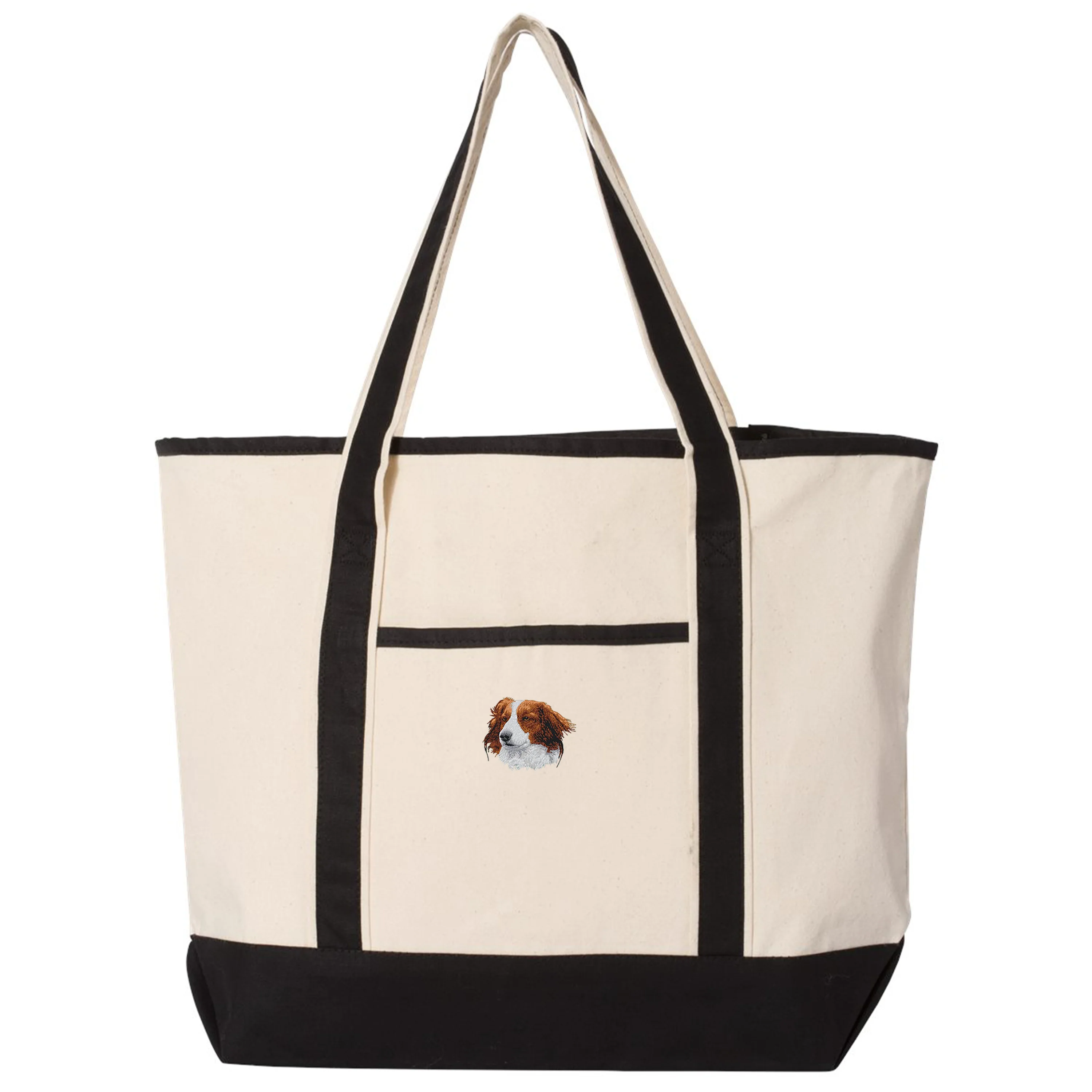 Nederlandse Kooikerhondje Embroidered Tote