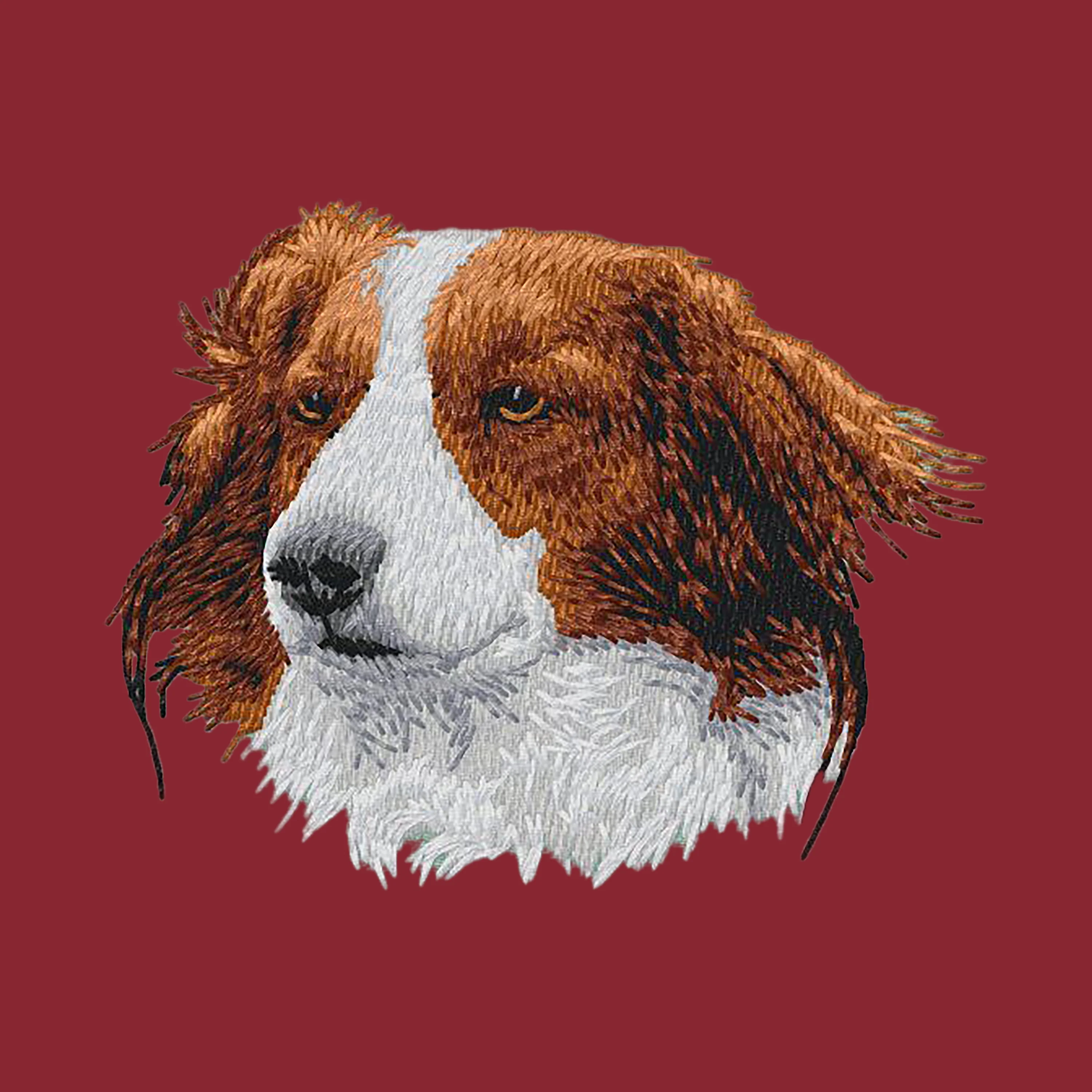 Nederlandse Kooikerhondje Embroidered Wearable Blanket - Image 2