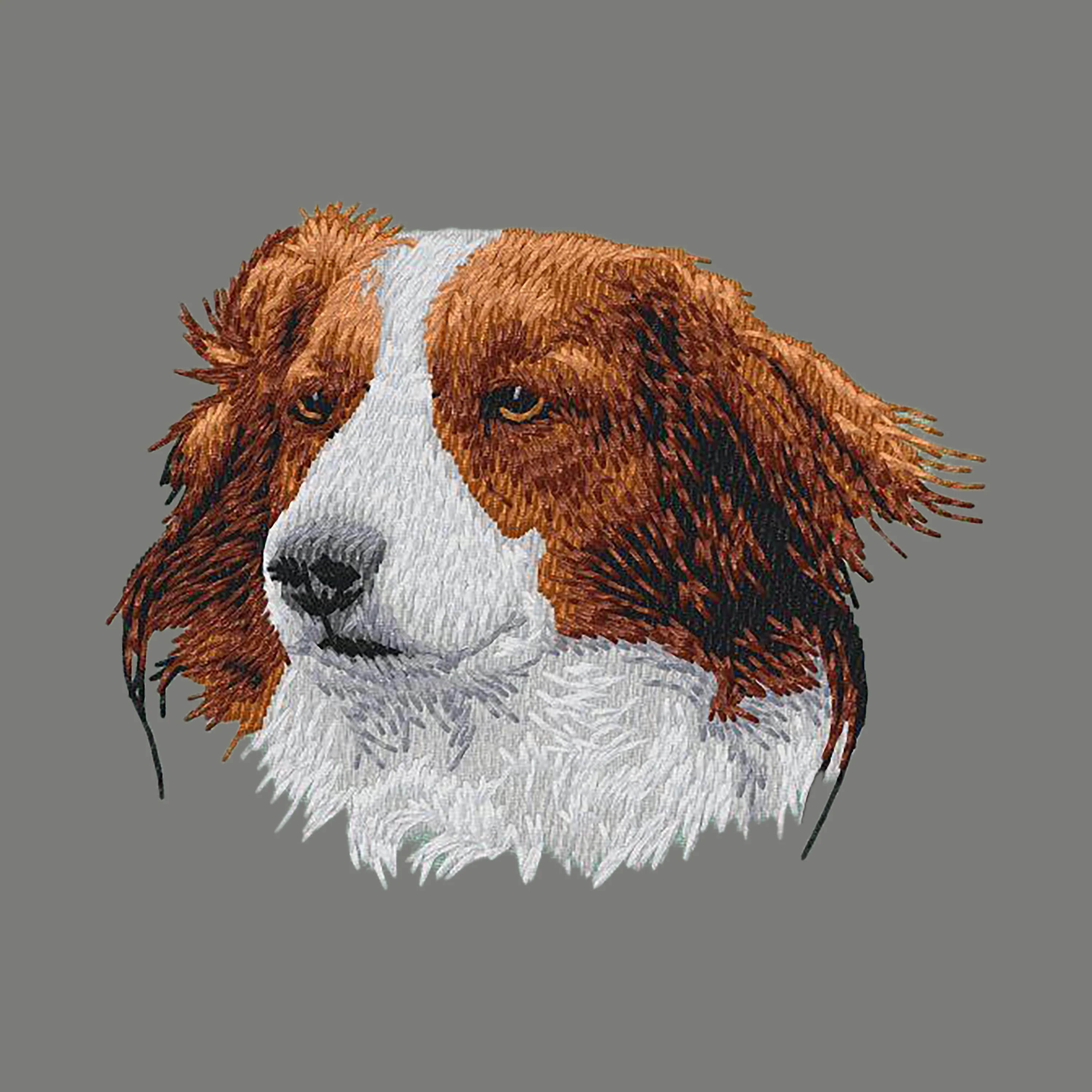 Nederlandse Kooikerhondje Embroidered Wearable Blanket - Image 6