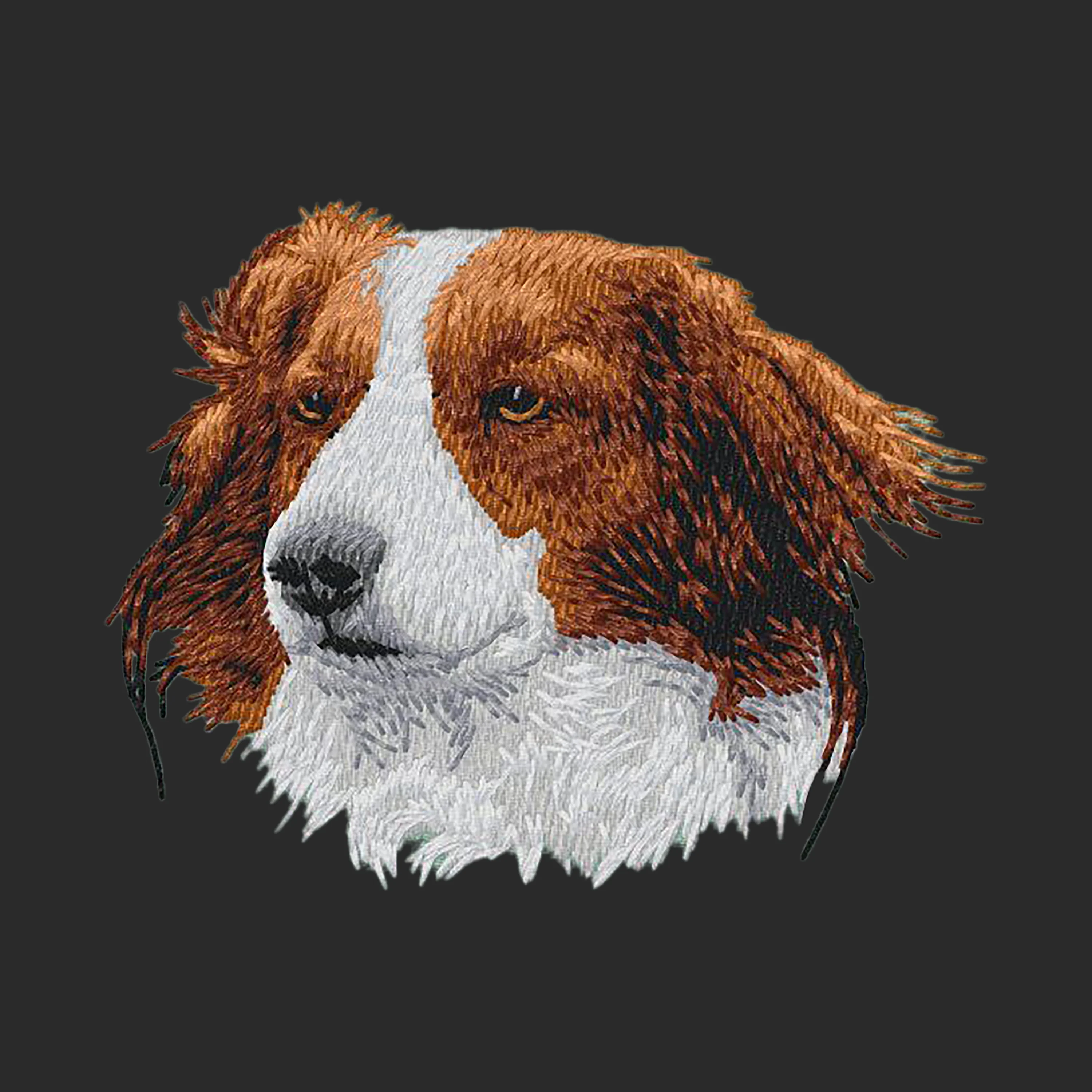 Nederlandse Kooikerhondje Embroidered Wearable Blanket - Image 8